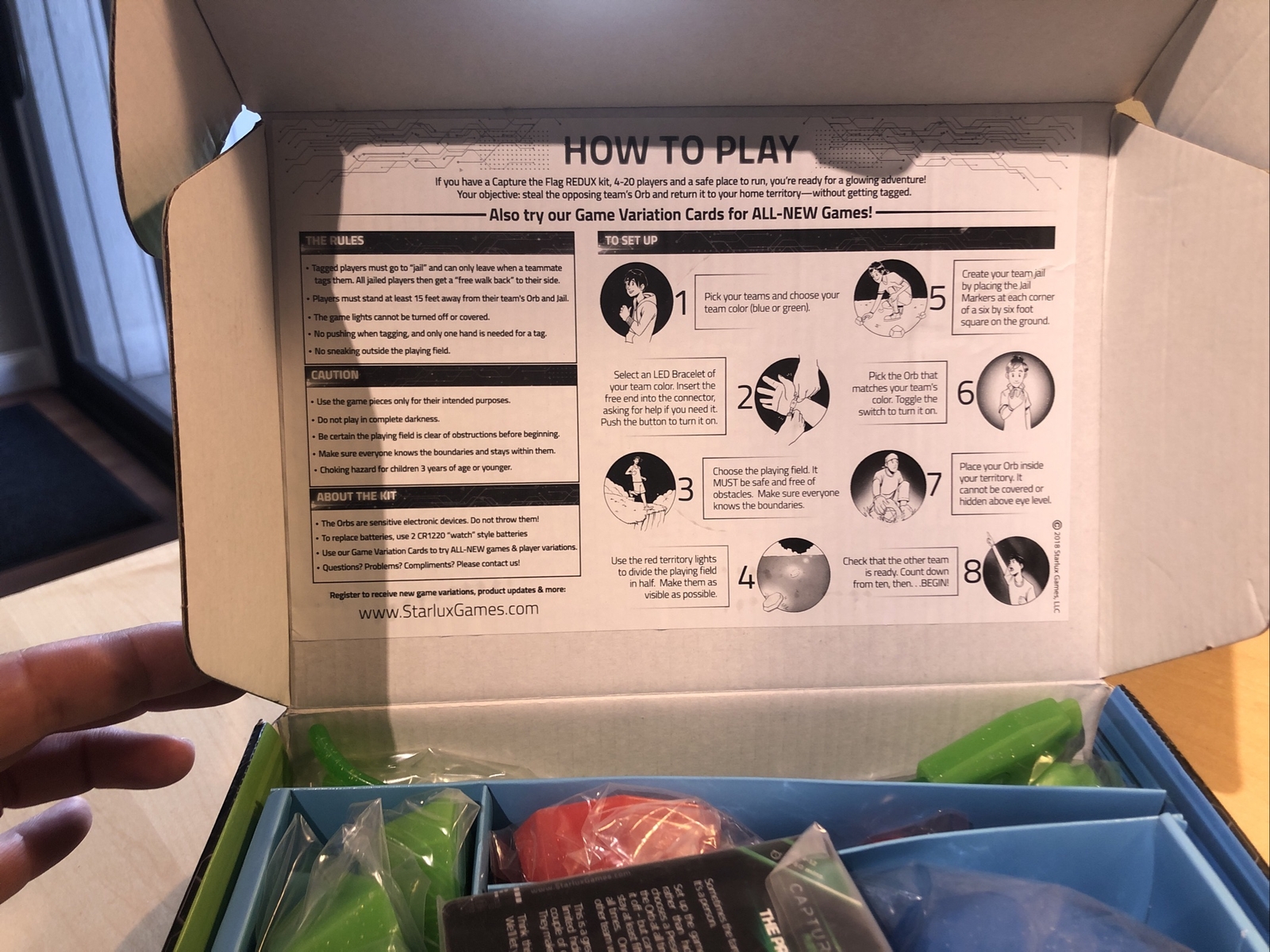 Capture The Flag Redux: The Original Glow-in-The-Dark Outdoor Game