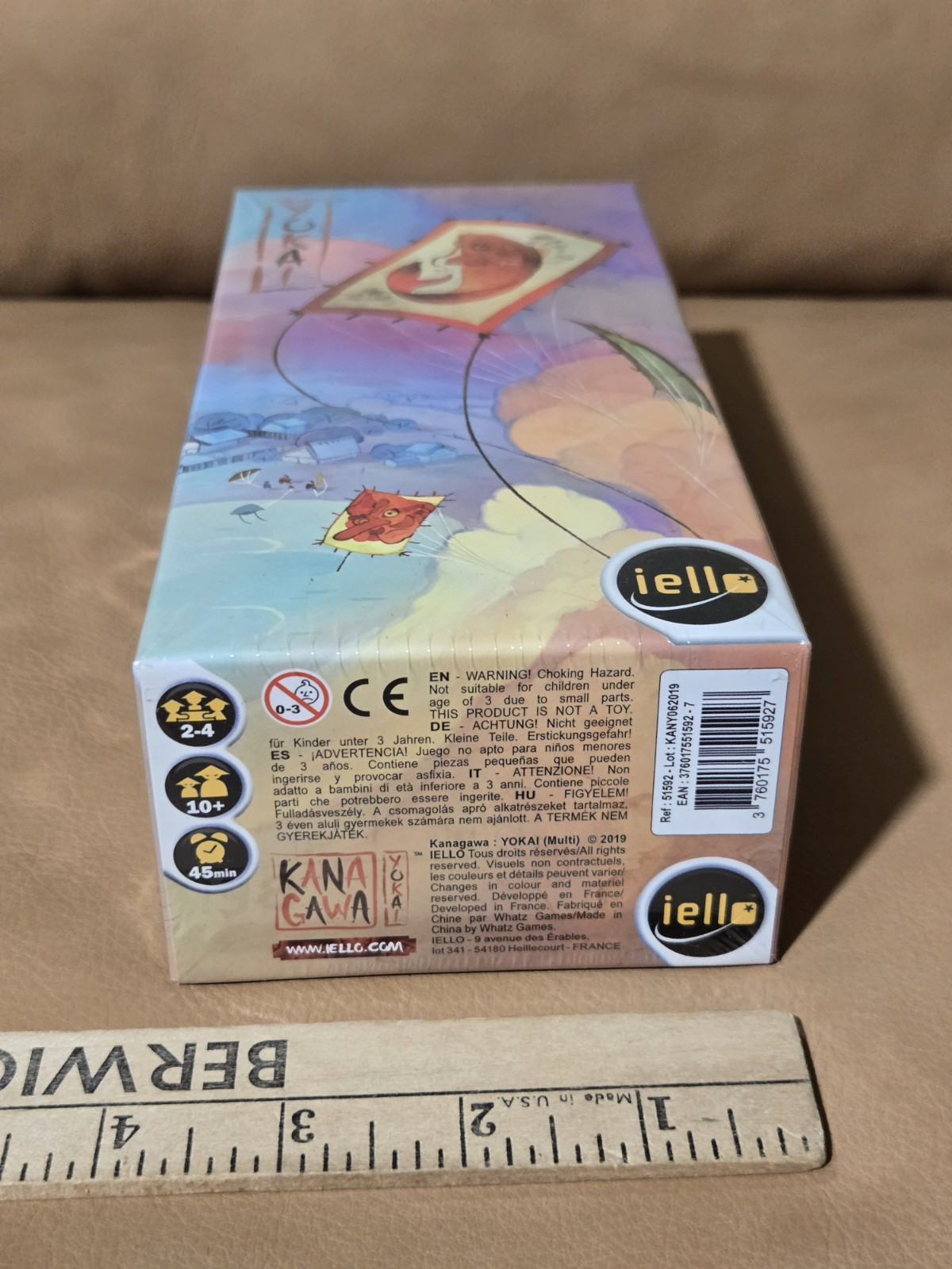 Kanagawa: Yokai Expansion Board Game by IELLO. 2-4 Players, 45 Mins.