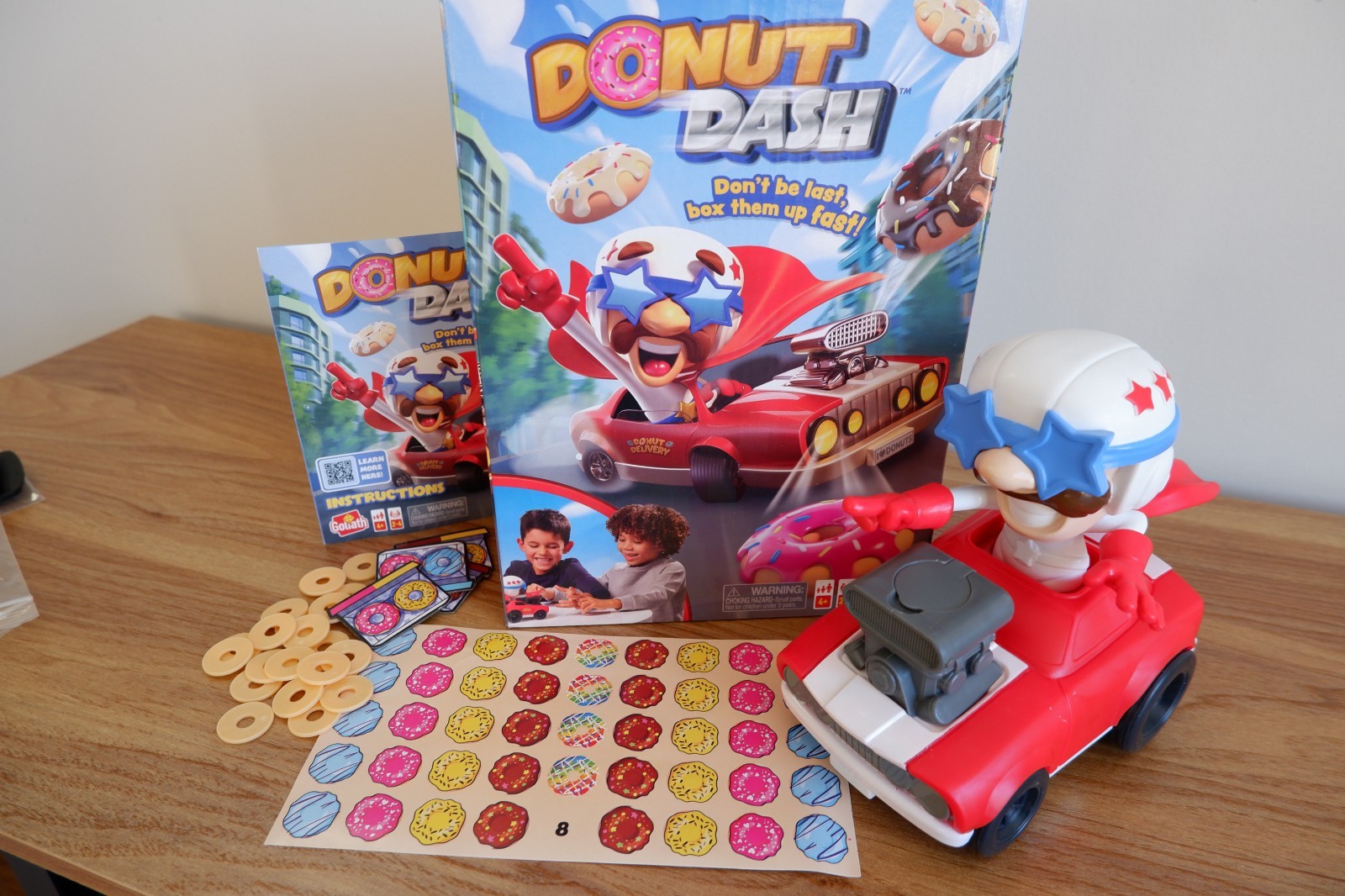 Kids Board Game Bundle Lot of 5 NEW Sealed Family Game Night Ages 4+ Goliath