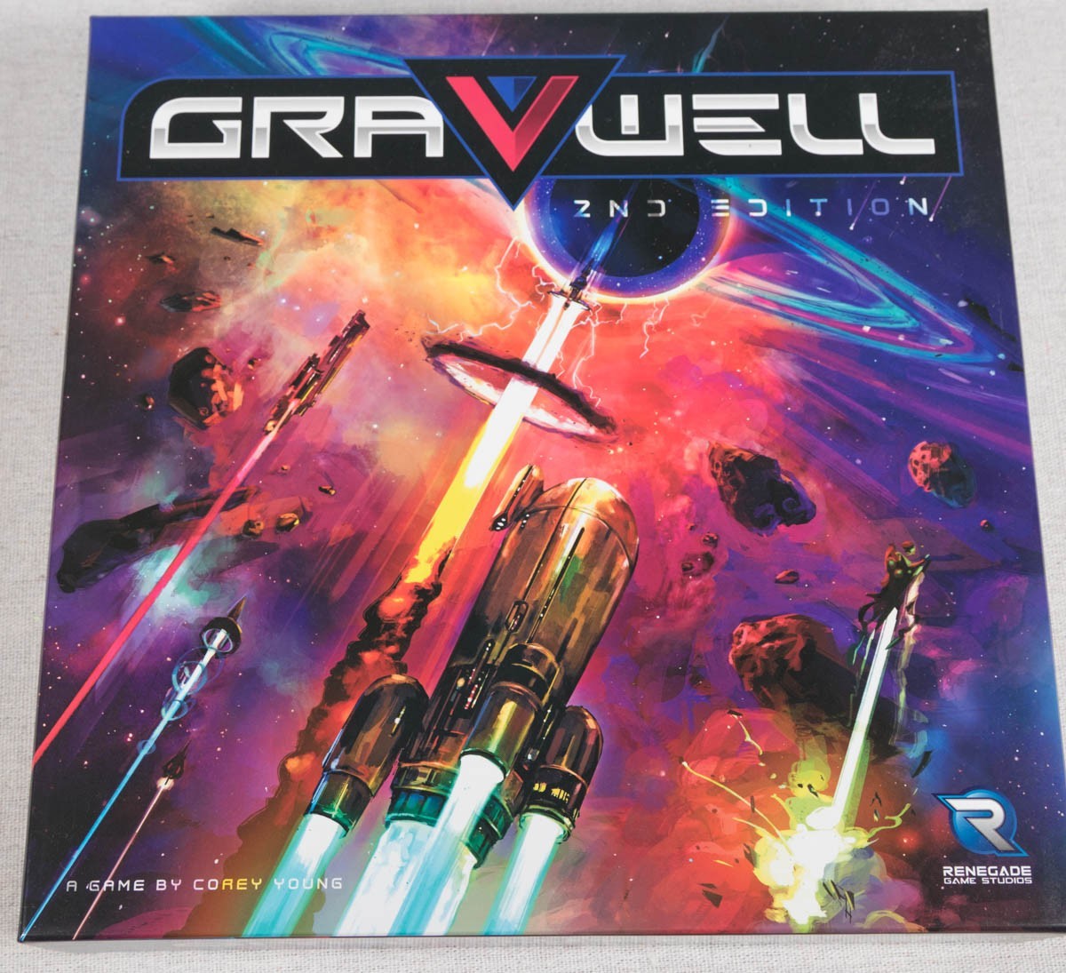 Gravwell 2nd Edition Board Game by Renegade Game Studios Unplayed