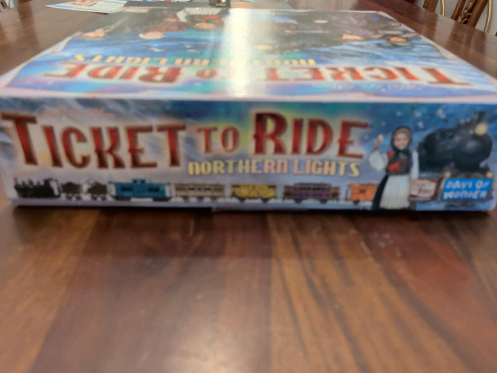 Ticket To Ride Northern Lights – Days Of Wonder – COMPLETE, NEVER Played