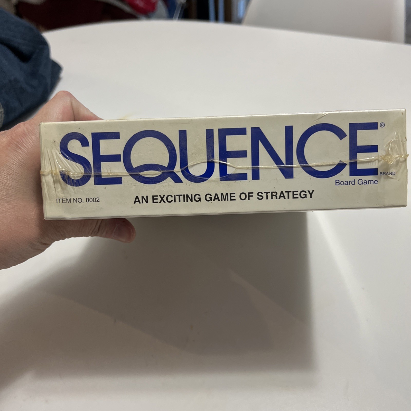 NEW Sequence Board Game By Jax 1995 Sealed 2 to 12 Players Strategy Vintage
