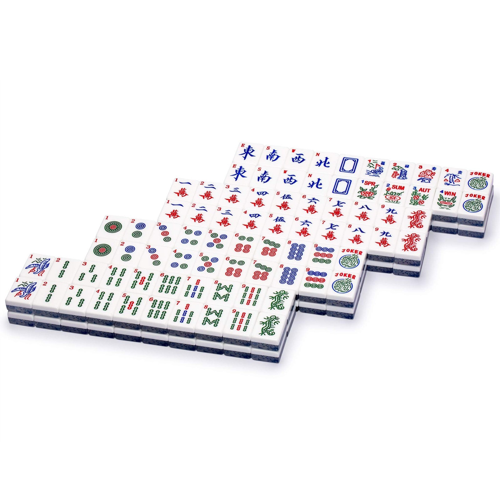 Yellow Mountain Imports Set of 166 American Mahjong Tiles, Chinoise (Tiles On…