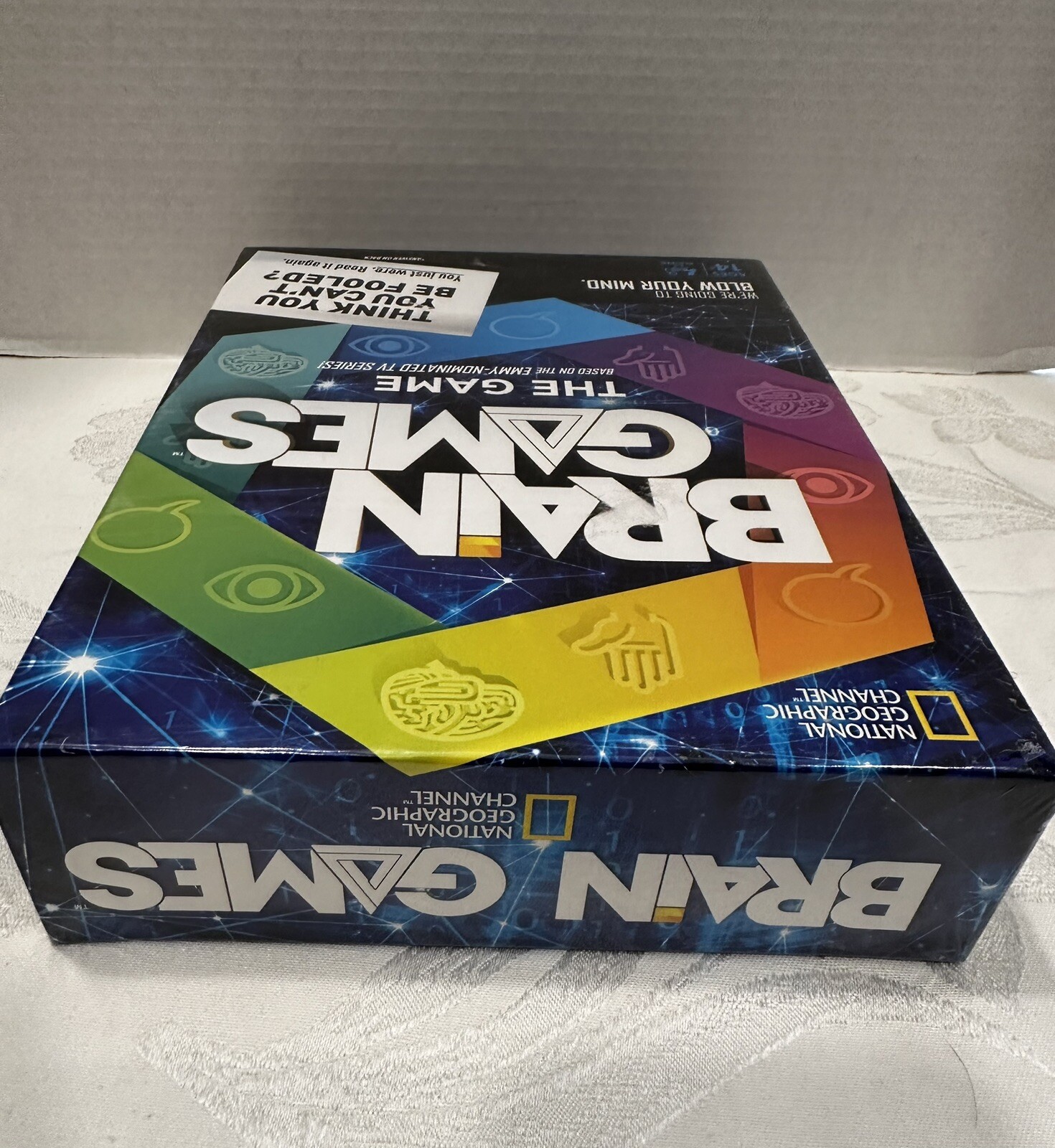 Brain Games The Game National Geographic TV Show Board Game 2015 New Sealed 👀🔥