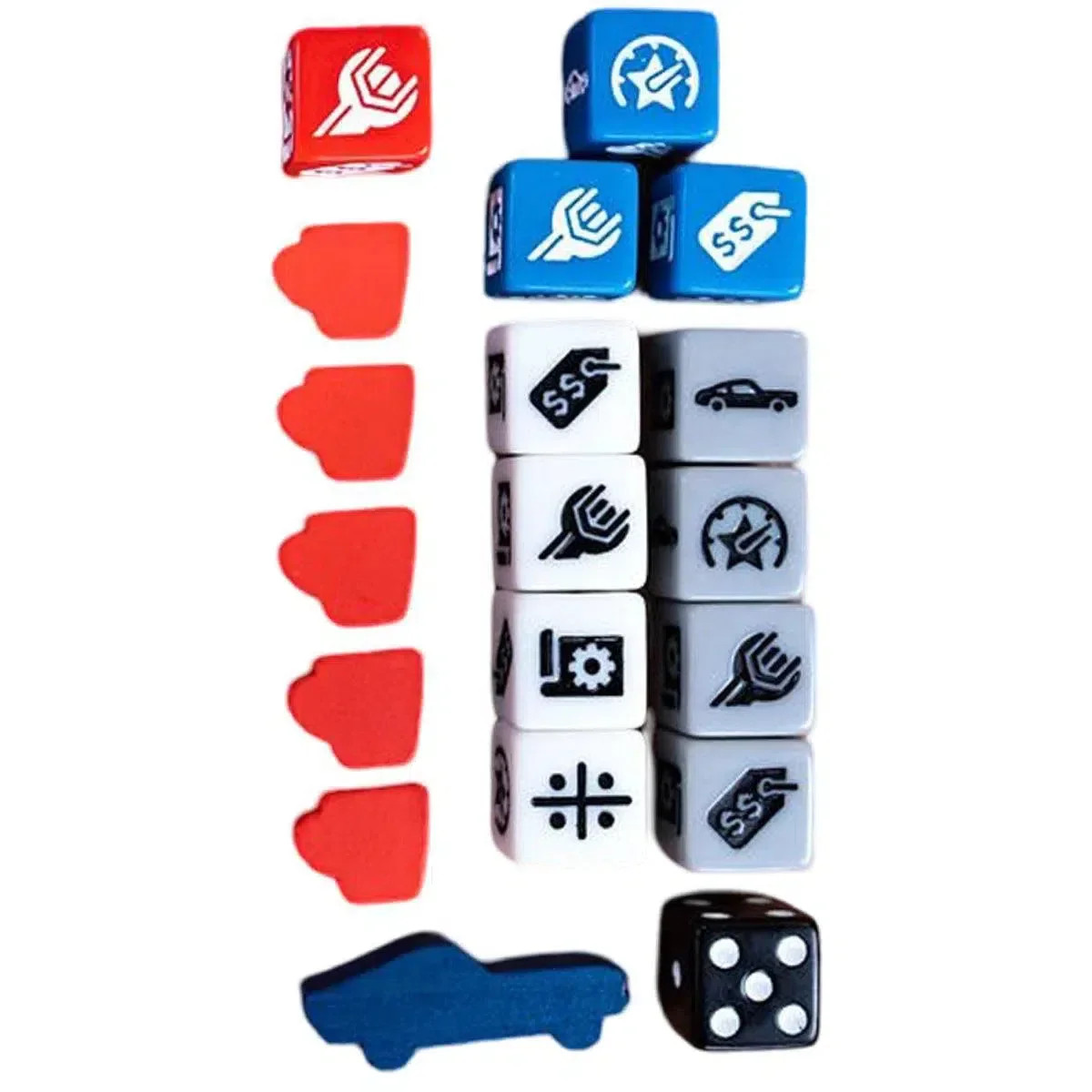 Motor City – Dice-Based Racing Board Game for Family, and Adults (1-5 Players, A