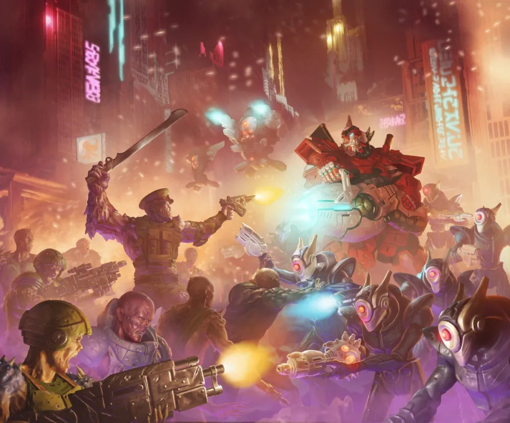 Deadzone – Fall of Omega VII: 2 Player Starter Set