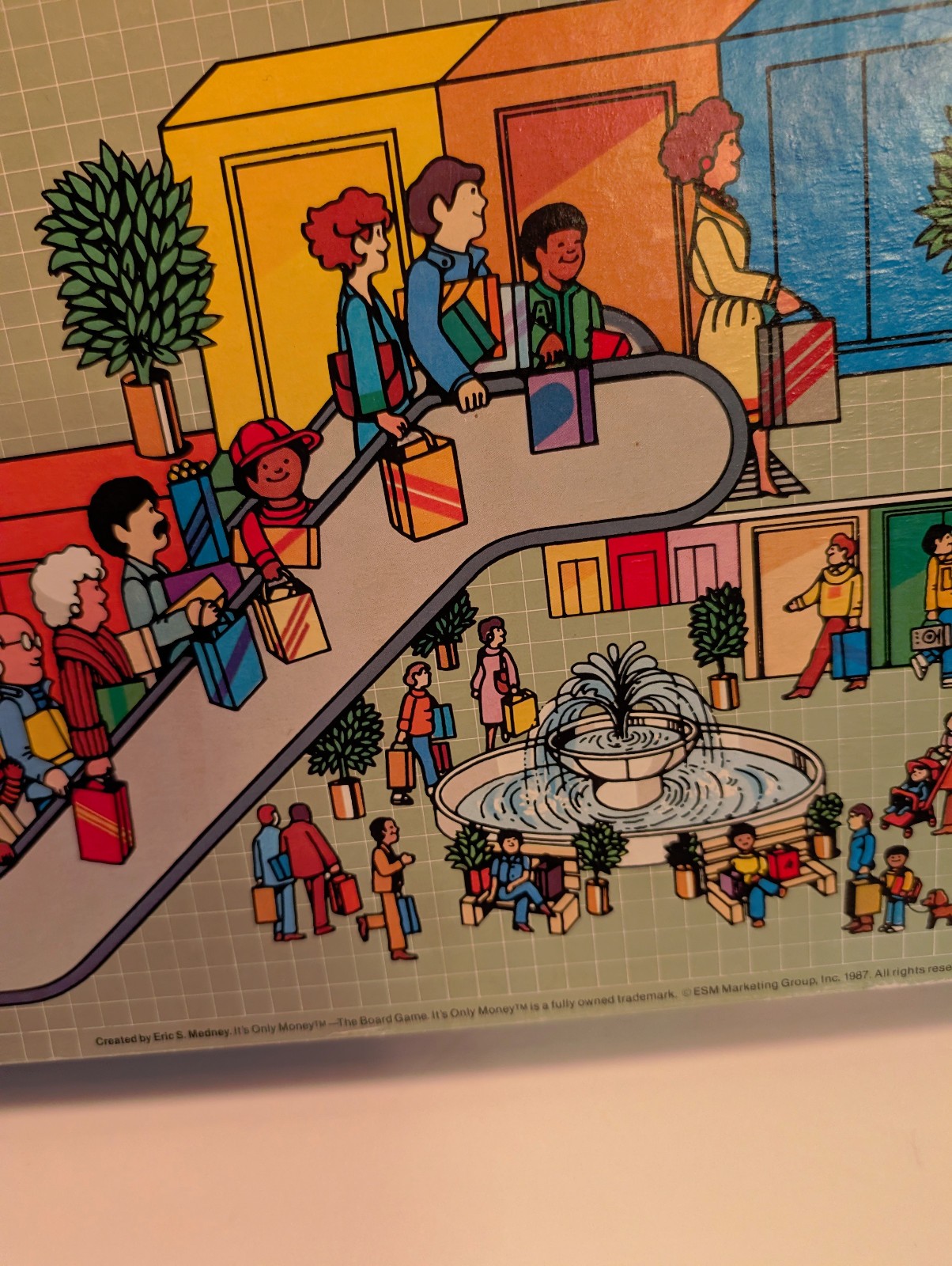 Vintage 1987 IT’S ONLY MONEY BOARD GAME Family Game Night 2-4 players 12 and up