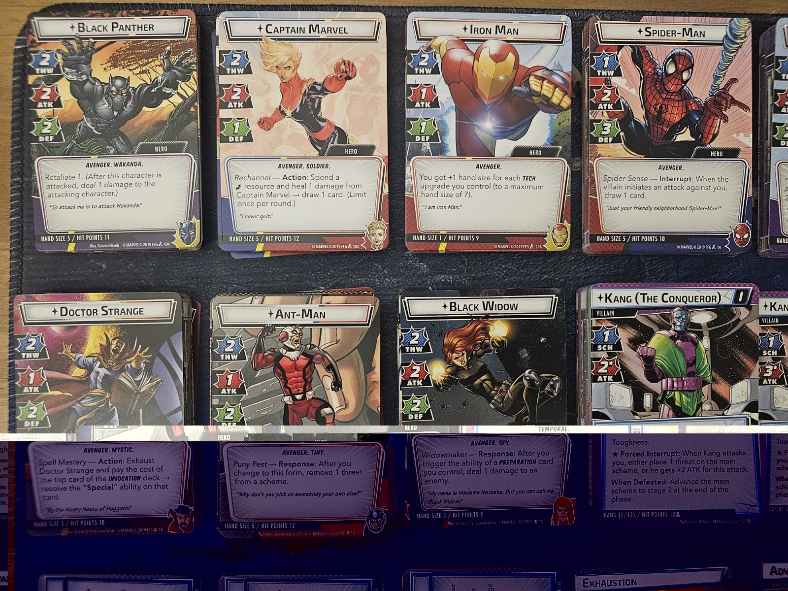 MARVEL Champions W/ 3 Extra Hero Packs And Kang Expansion – Male Offer!