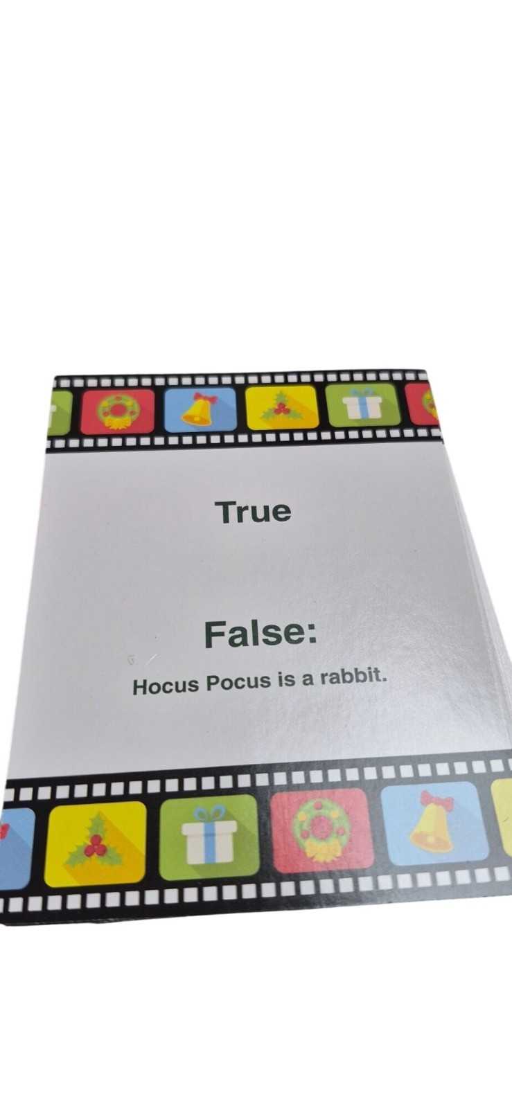 Christmas Movie Trivia Game Box – Family Fun Holiday Party Cards
