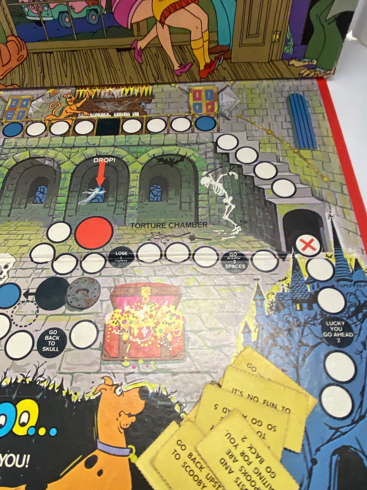 1973 Scooby Doo Where Are You Board Game by Milton Bradley – INCOMPLETE #4318