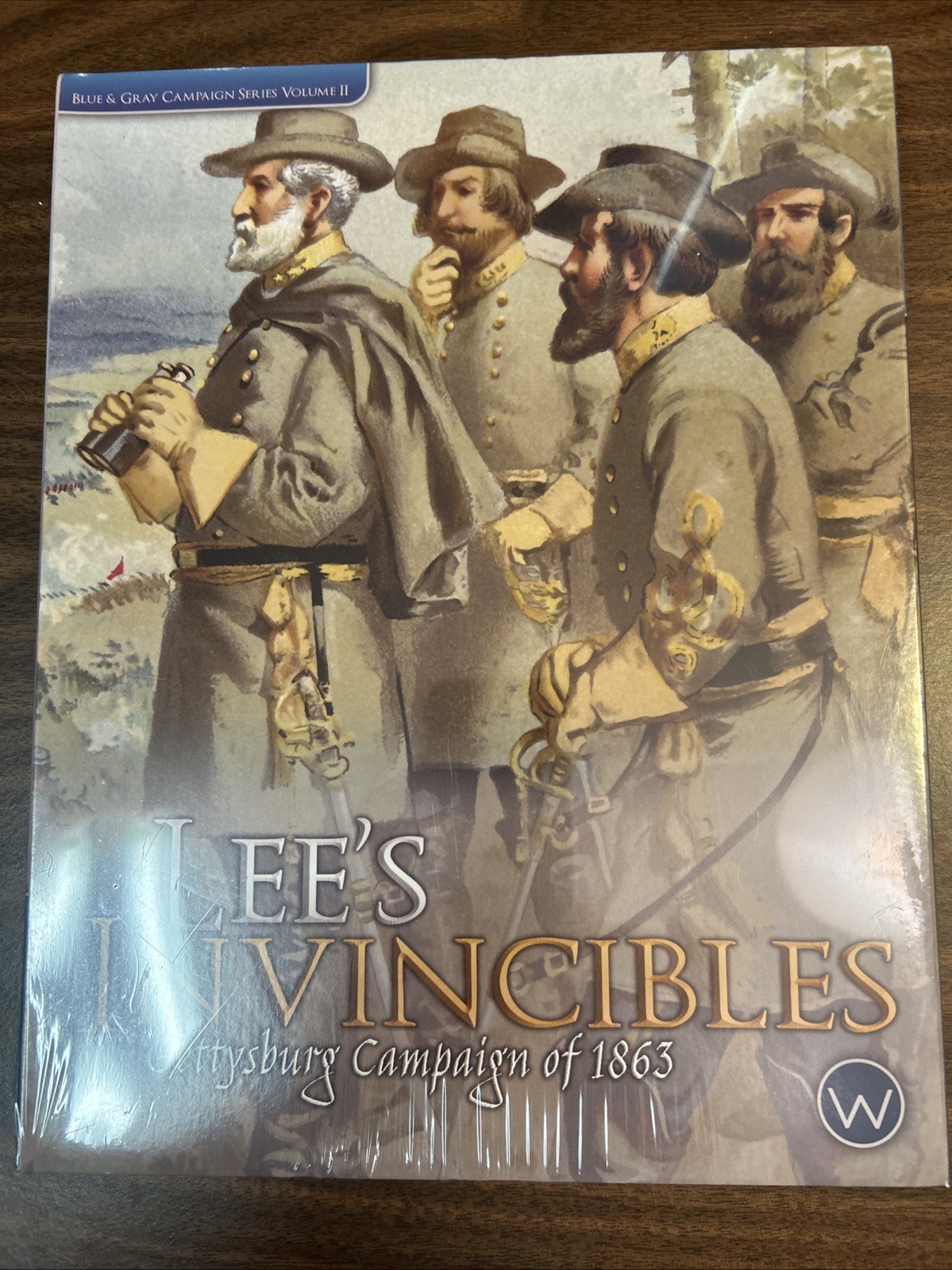 Worthington Wargame Lee’s Invincibles, Gettysburg Campaign of 1863 Box VG+/NM