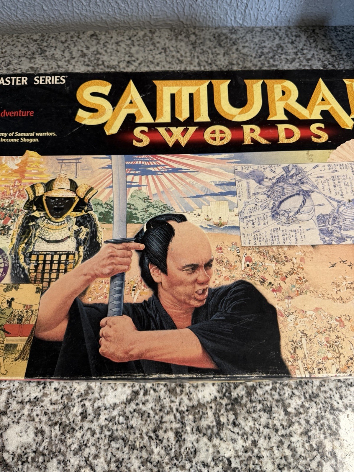 1986 Samurai Swords Shogun Game By Milton Bradley COMPLETE Great Game !