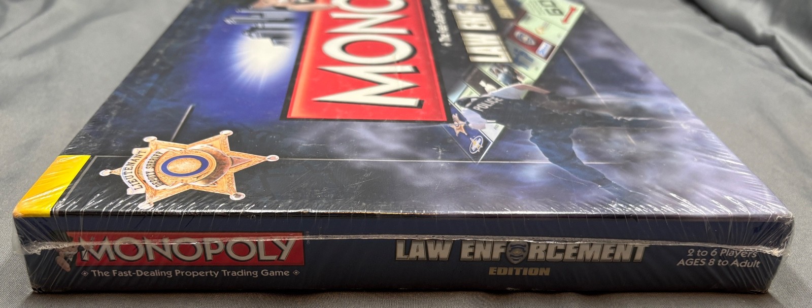 Rare Sealed Monopoly Law Enforcement Police Board Game (Box Wear See Photos)