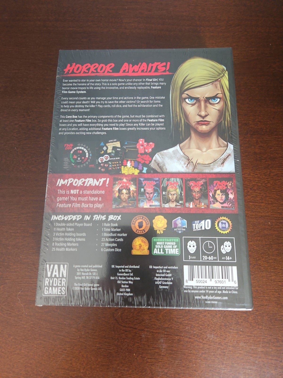 Van Ryder Games Final Girl: Core Box