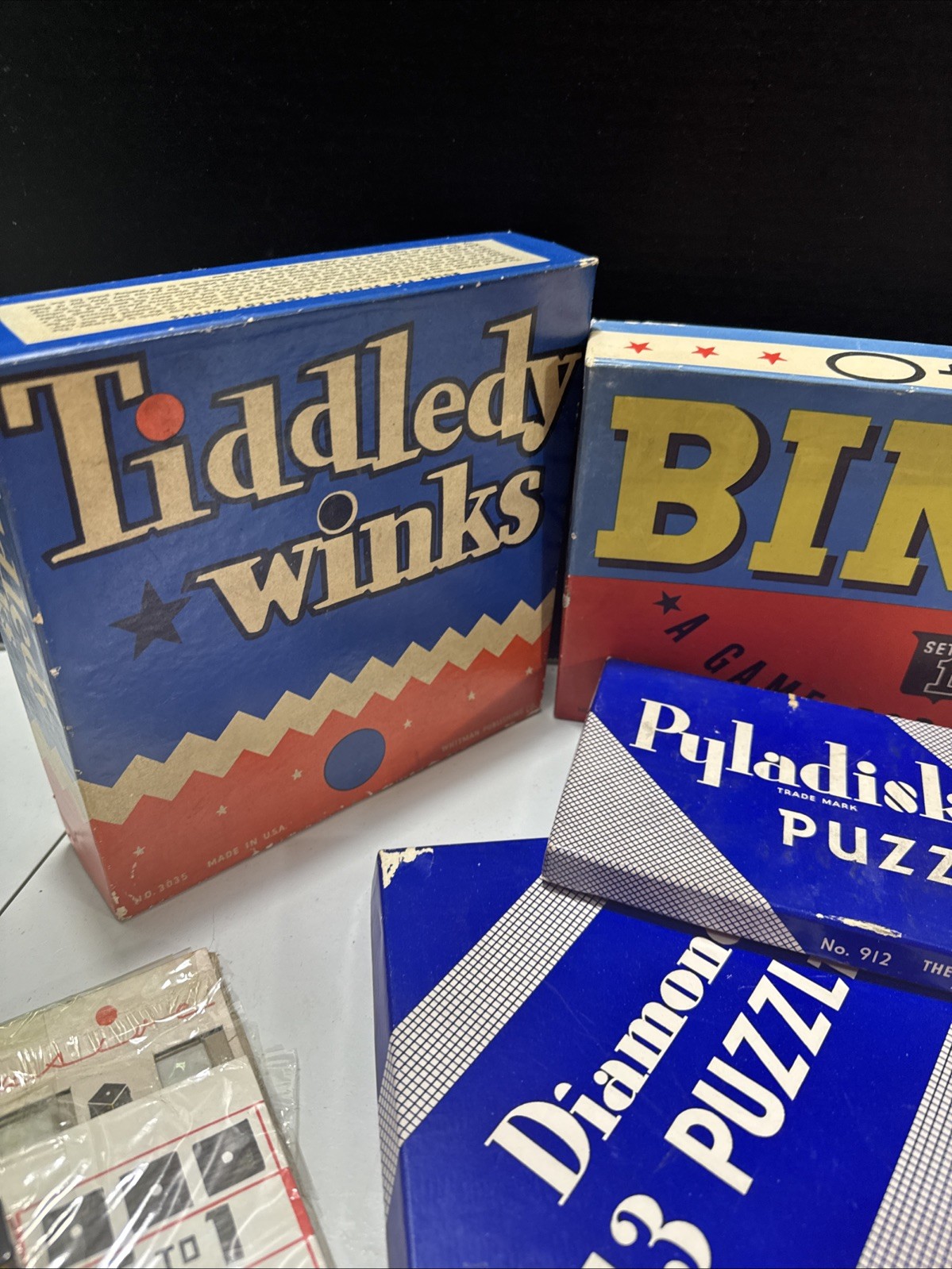 Vintage Pre-1950s Gags Pranks Puzzles Games Lot Of 45 Pieces