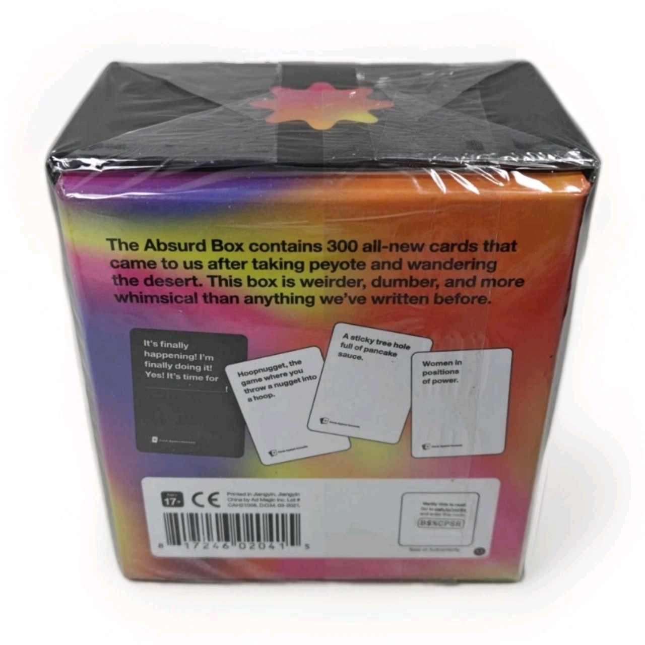 Cards Against Humanity Absurd Box Expansion Box Set 300 Cards Game – Sealed