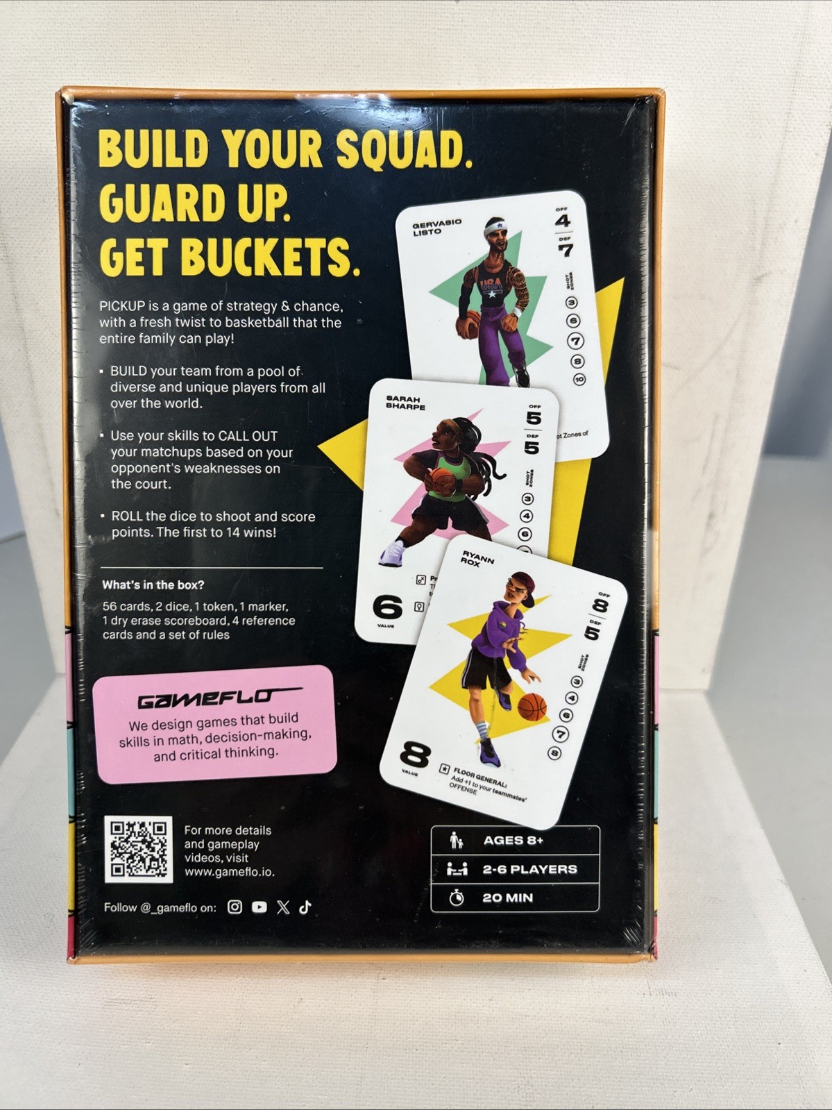 Pickup Basketball Card Game – Party Edition New & Sealed