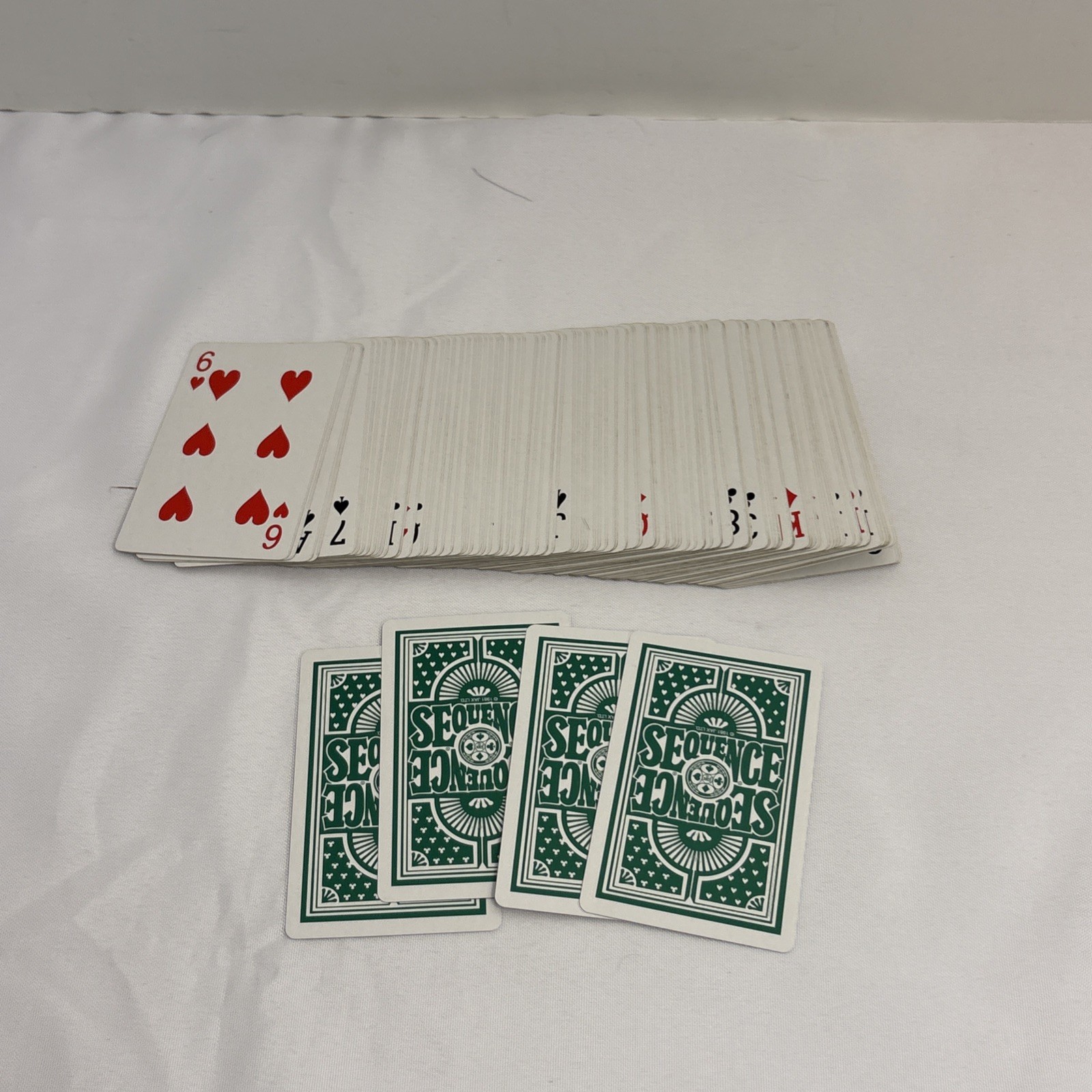 The Original Jumbo Sequence Board Game with Foldable 32″x27″ Mat COMPLETE