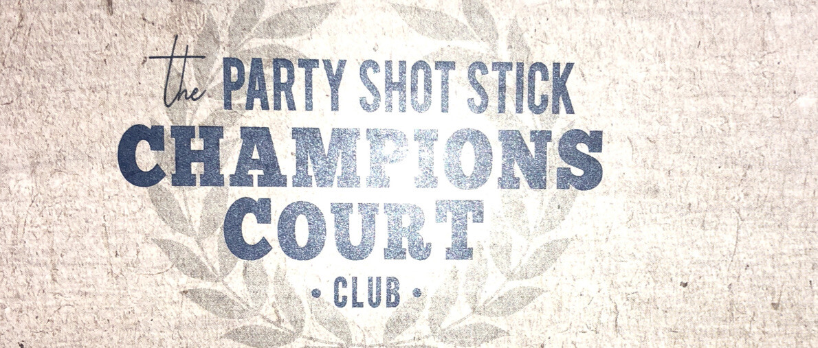 Party Shot Stick Champions Court Club Drinking Game Basketball Shot Glasses NEW