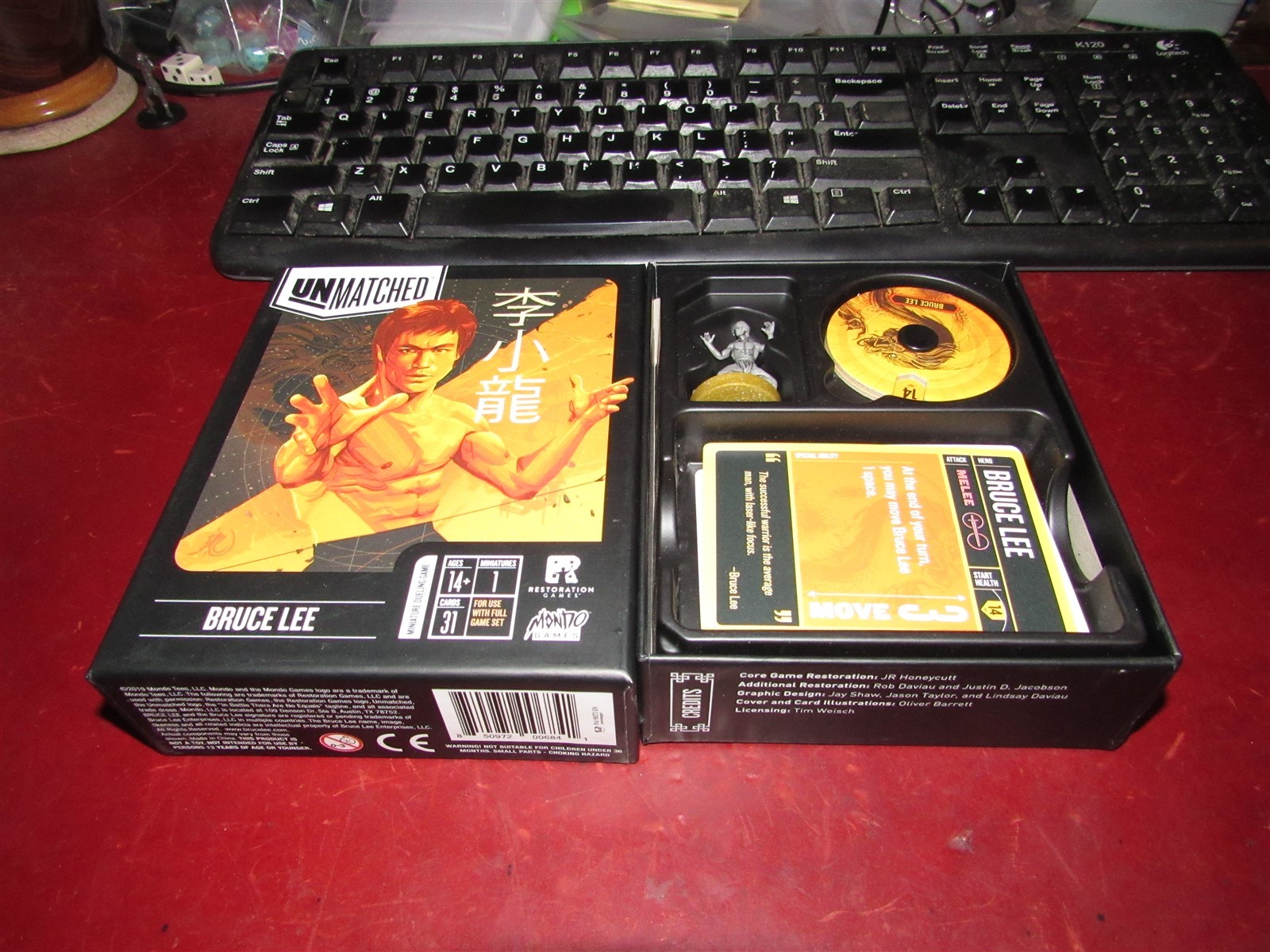 Restoration Games: Unmatched: Bruce Lee box set: Complete