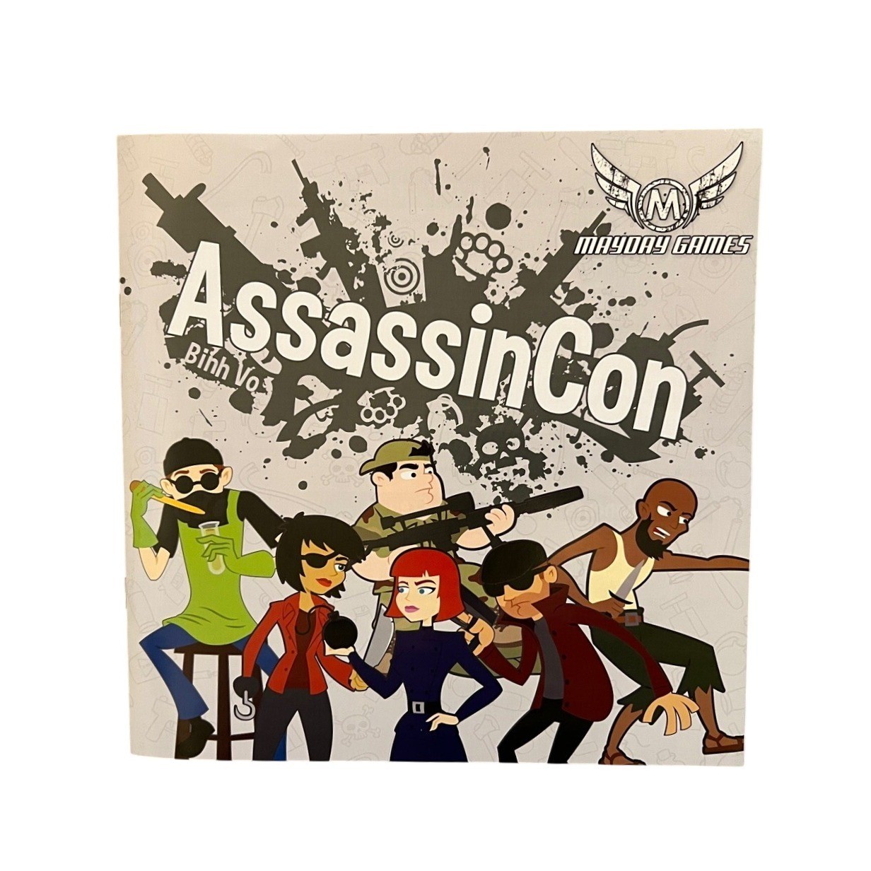 Assassin Con Game – Mayday Games – Limited Kickstarter Edition 455/500 Complete