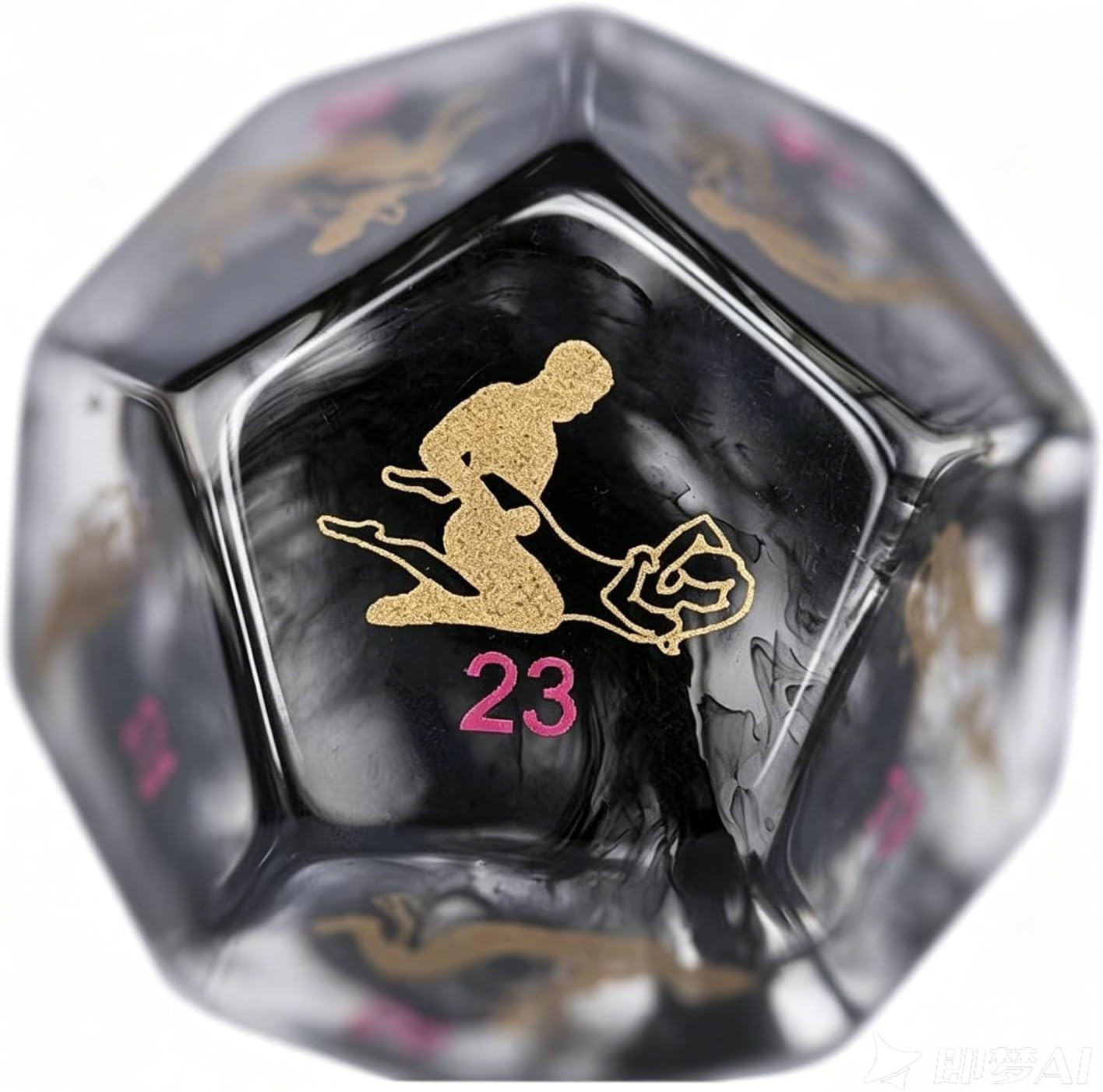 Luxury 12-Sided Dice for Couples – Ignite Passion with 60 Romantic Actions