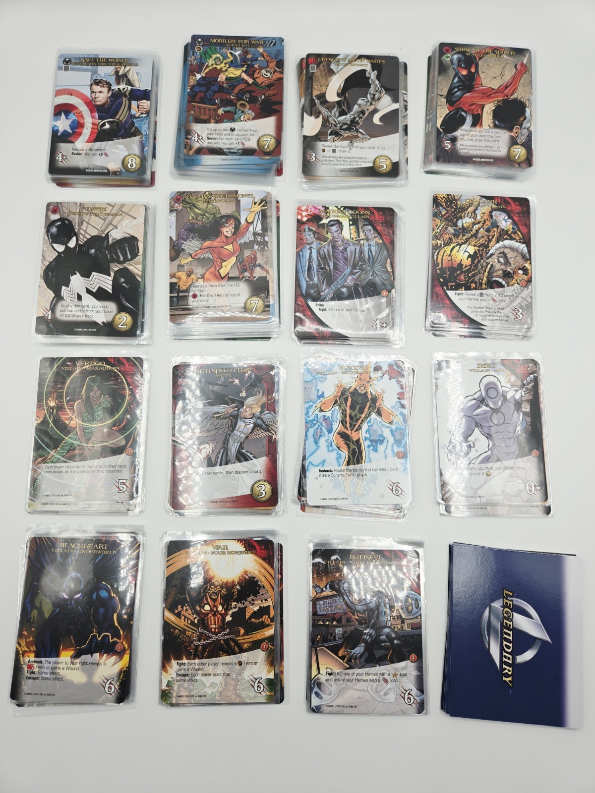 Marvel Legendary Deck Building Game Dark City Plus More !
