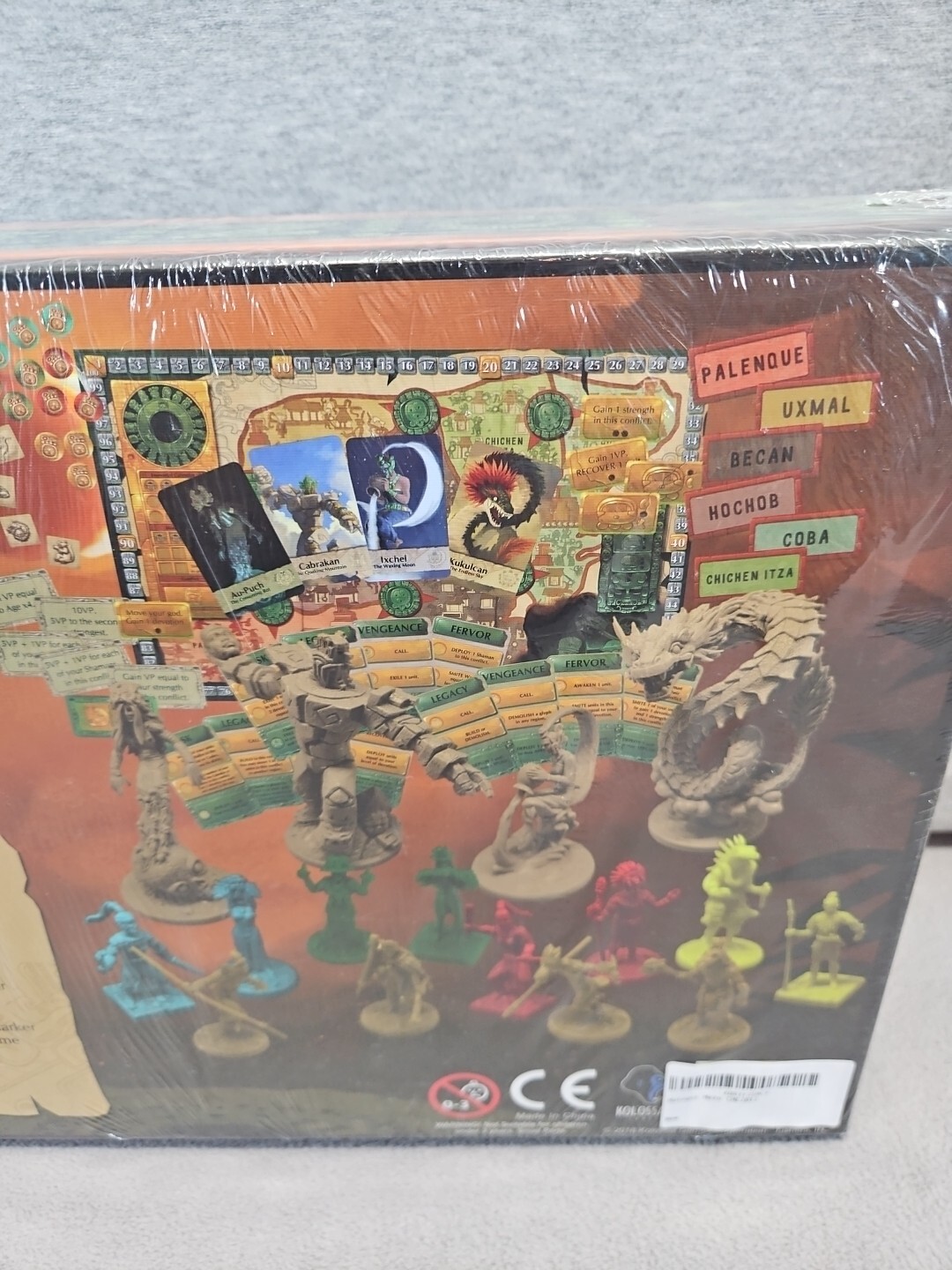 Mezo Sealed New Board Game Kolossal Mayan Mytholglogy Game (A2)