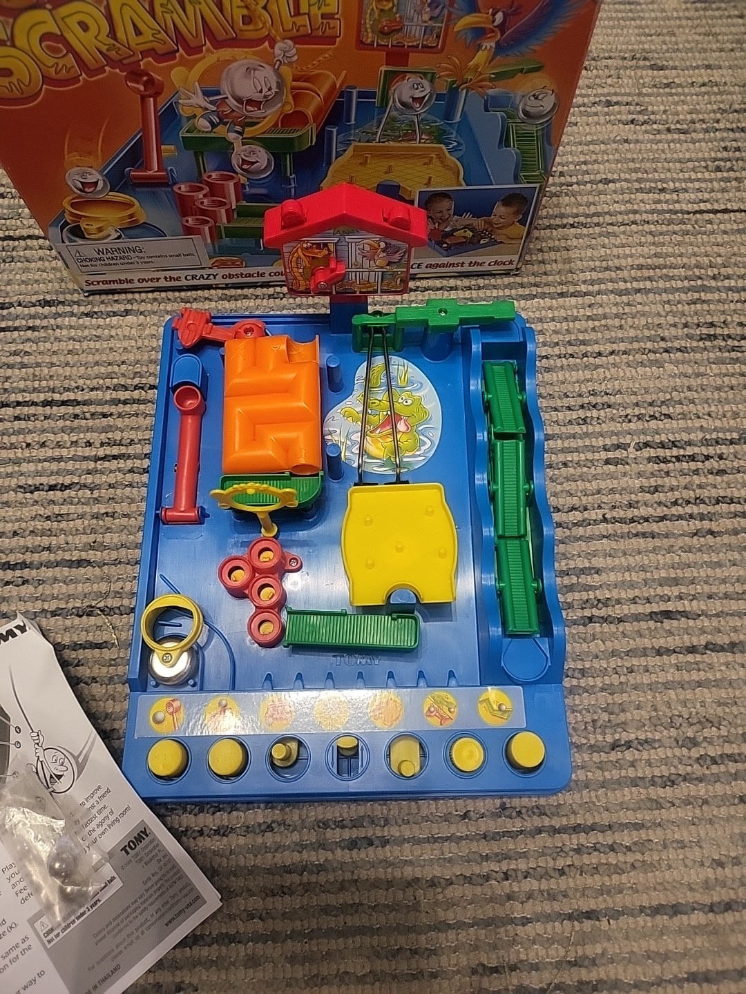 Screwball Scramble Tomy 2004 Vtg Skill Obstacle Game Perfect Working Order