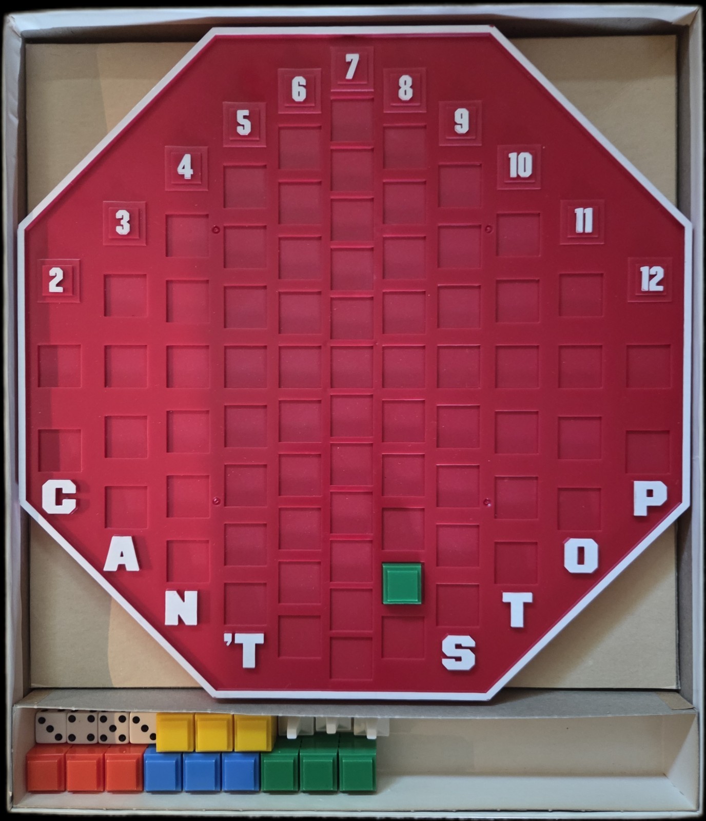 Rare CAN’T STOP Board Game 1980 Parker Brothers 100%+ COMPLETE
