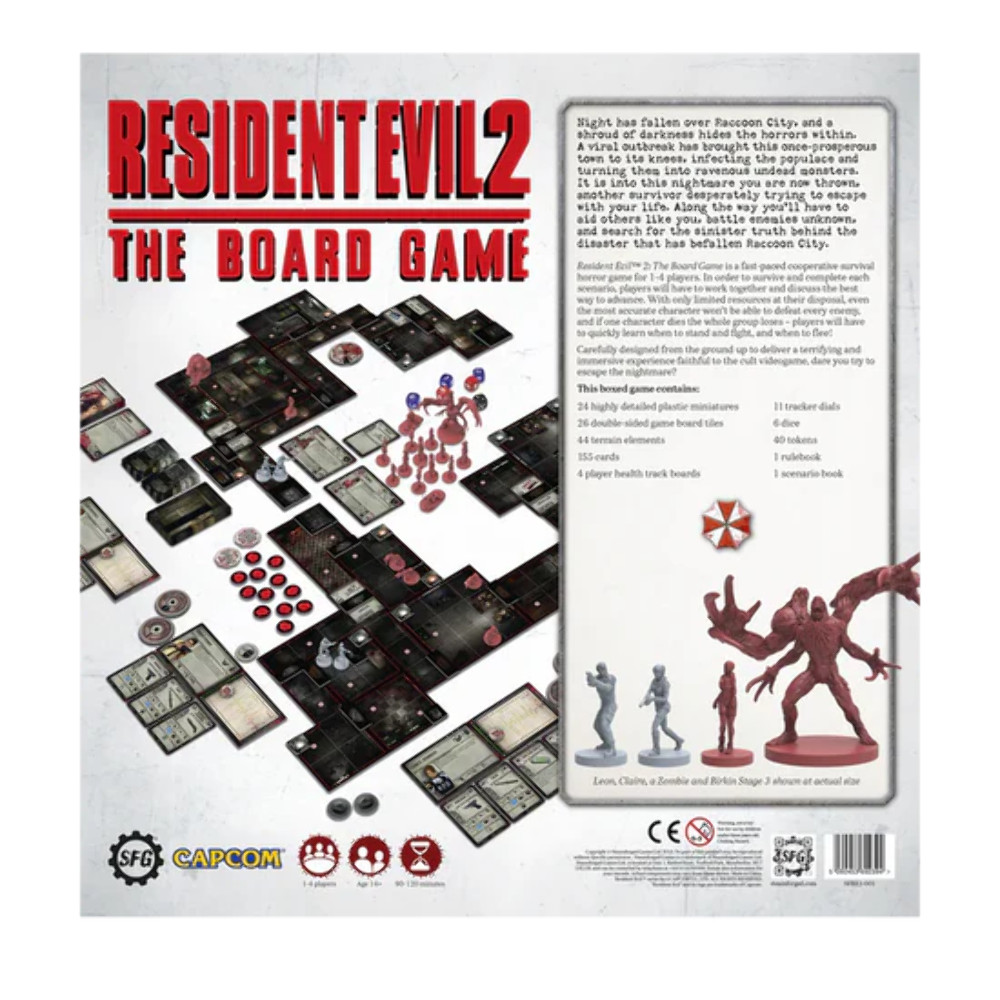 Resident Evil 2: Steamforged Games Board Games