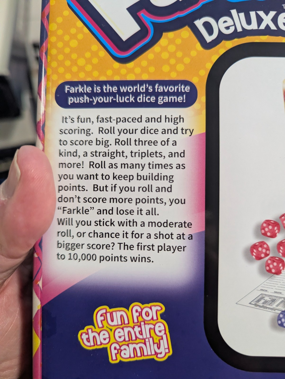 FARKLE! DELUXE Dice Game in COLLECTIBLE TIN 100% COMPLETE 2022