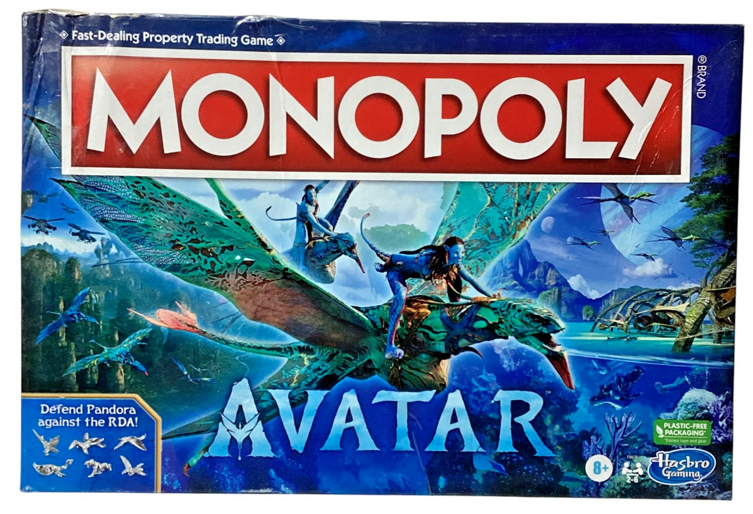 Hasbro Gaming: Monopoly: Avatar Edition, 2 to 6 players, ages 8 and up, Used
