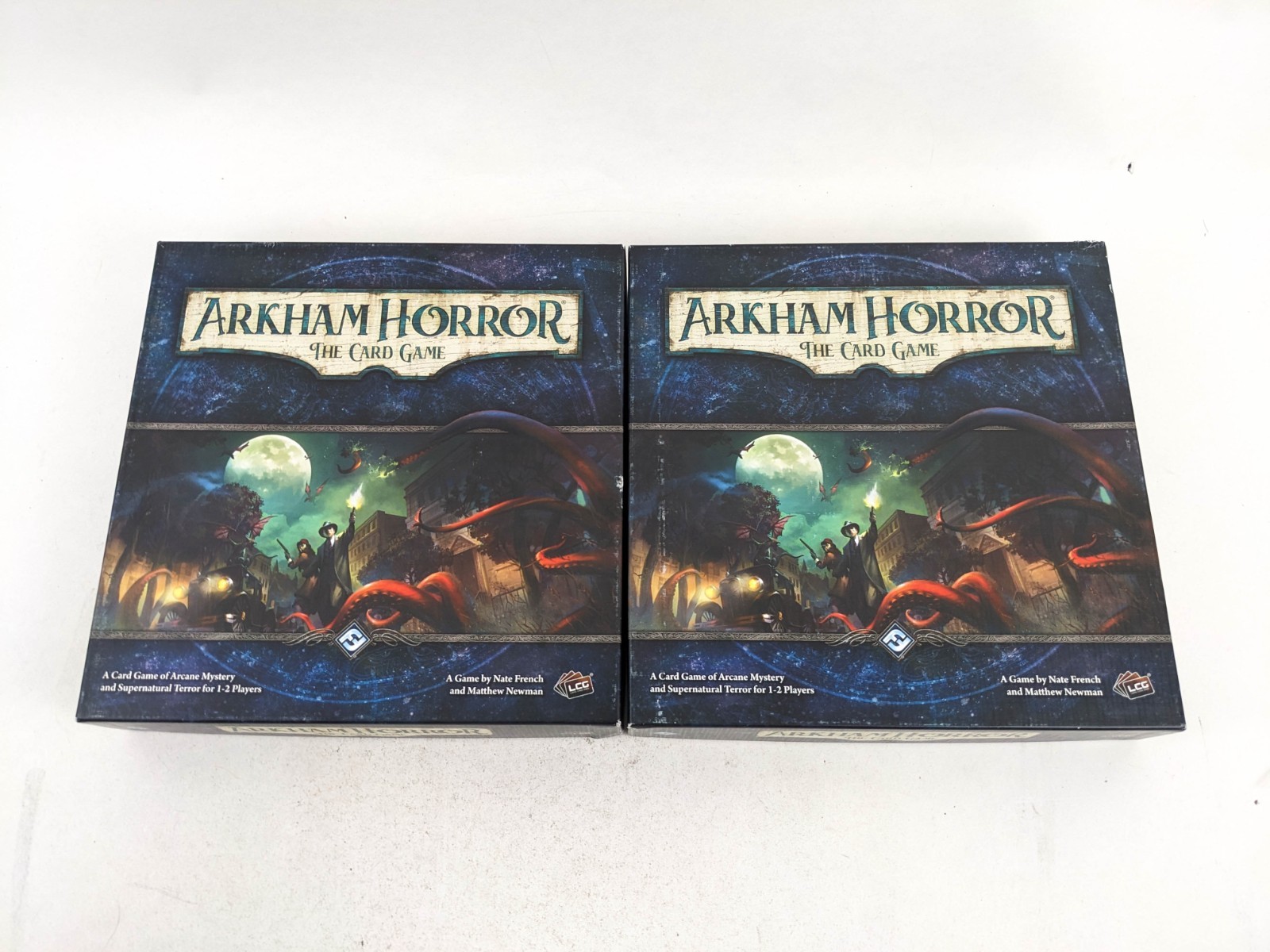 Arkham Horror Living Card Game 2x Base Core Set LCG + Extras READ