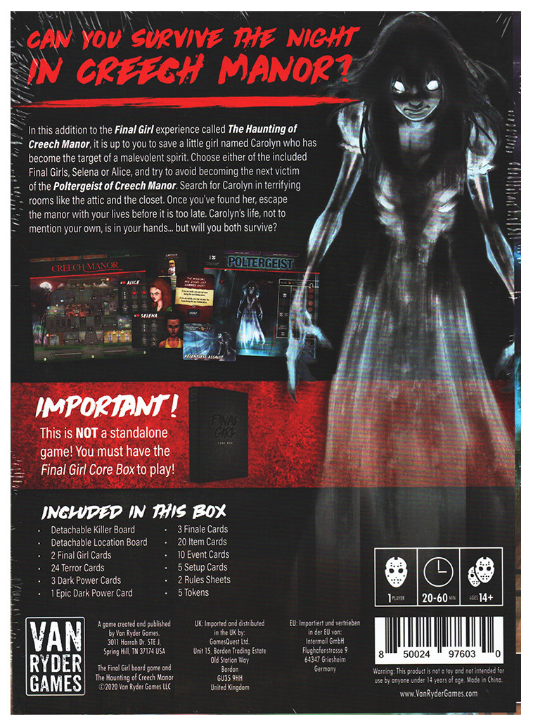 Final Girl Core Box & Frightmare on Maple Lane S1 Feature Film Bundle.