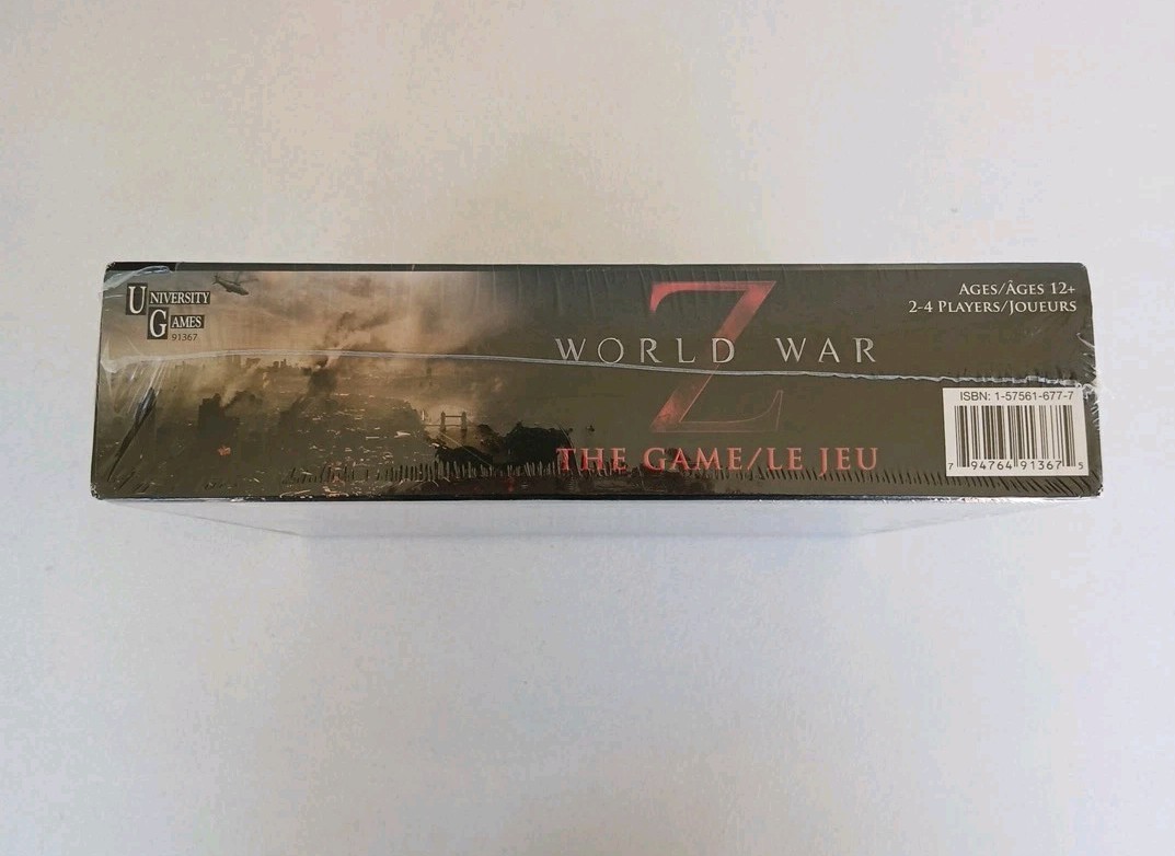 World War Z Board Game/Le Jeu 2013 Sealed Rare English/French Edition