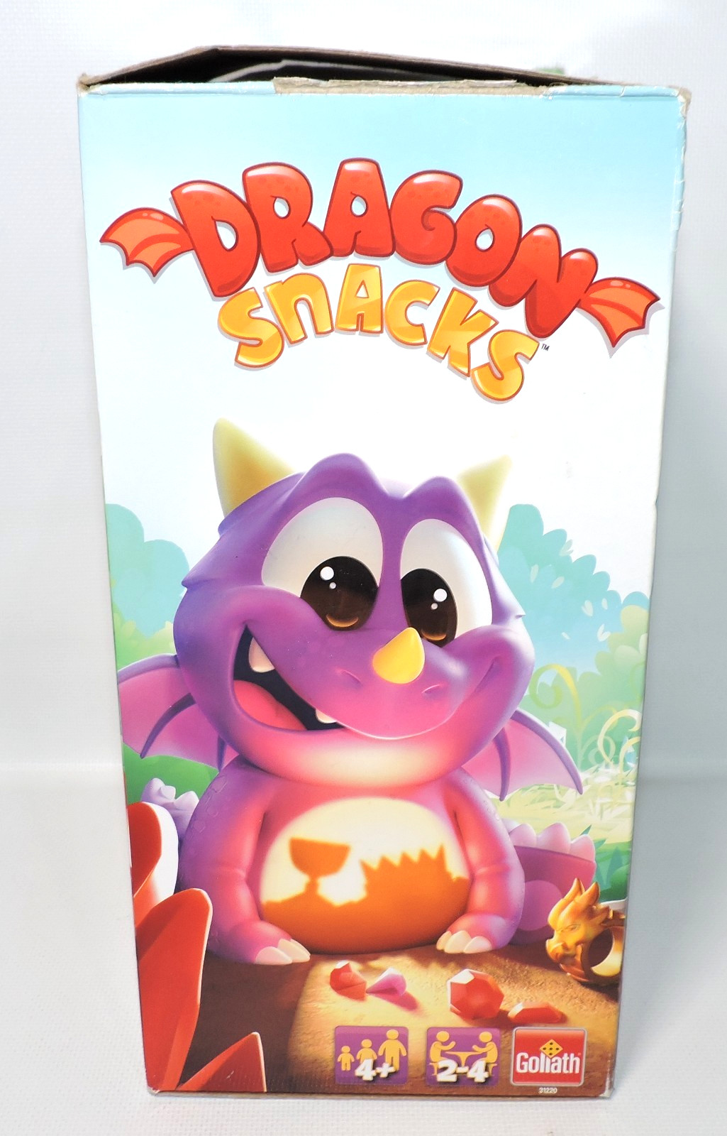 Dragon Snacks Game WORKS COMPLETE w/o Inst. Kids Children Treasure Crown in Box
