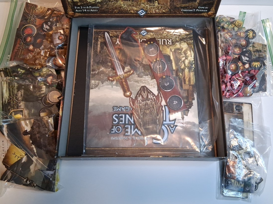 A Game of Thrones: The Board Game 2nd Ed. Fantasy Flight Complete 3-6 Players
