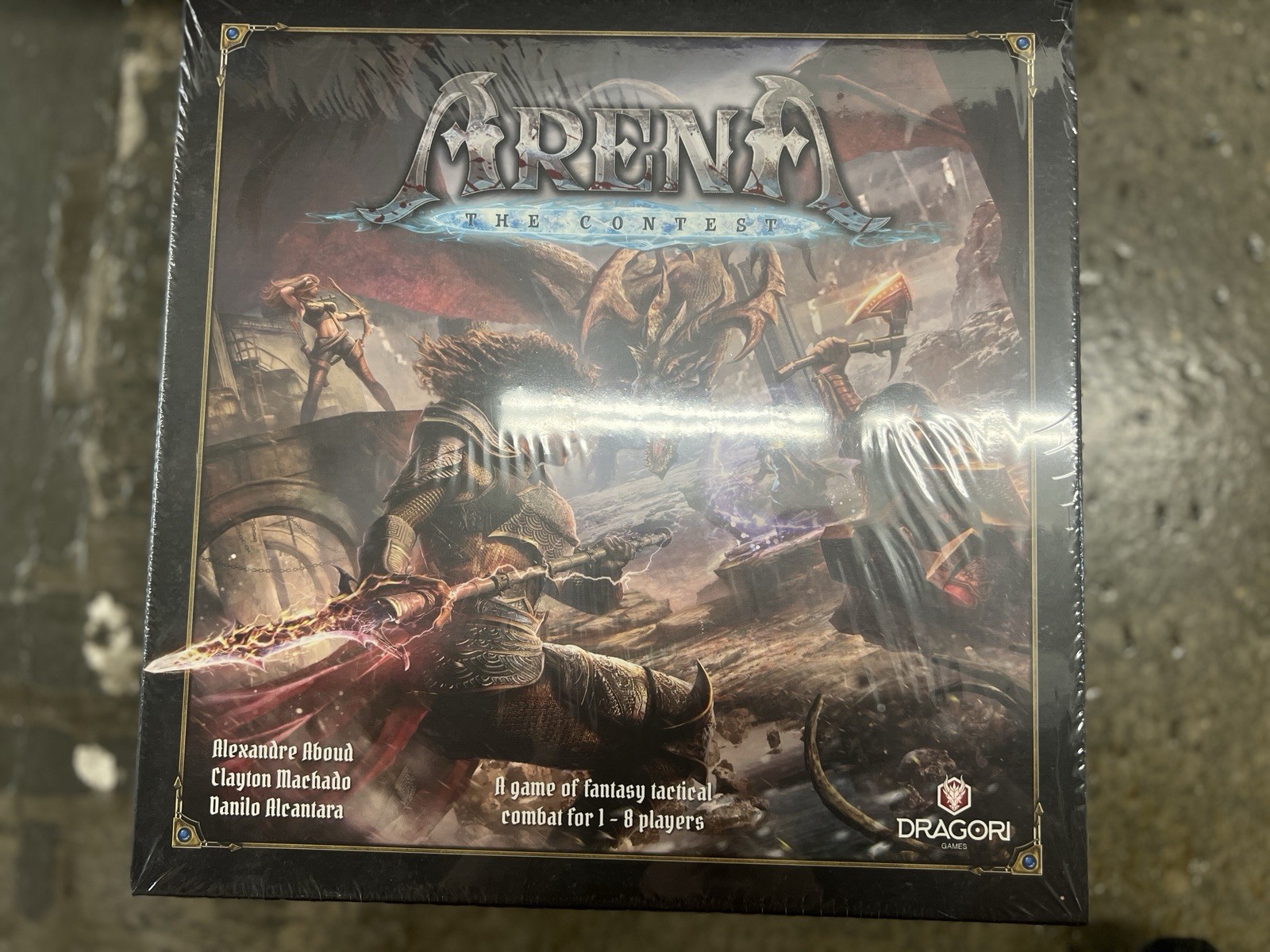 [open Box] Arena: The Contest Board Game Gift Family