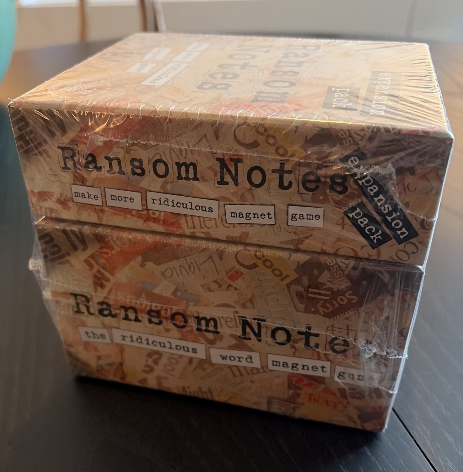 Ransom Notes The Ridiculous Word Magnet Party Game Charty Party NEW SEALED