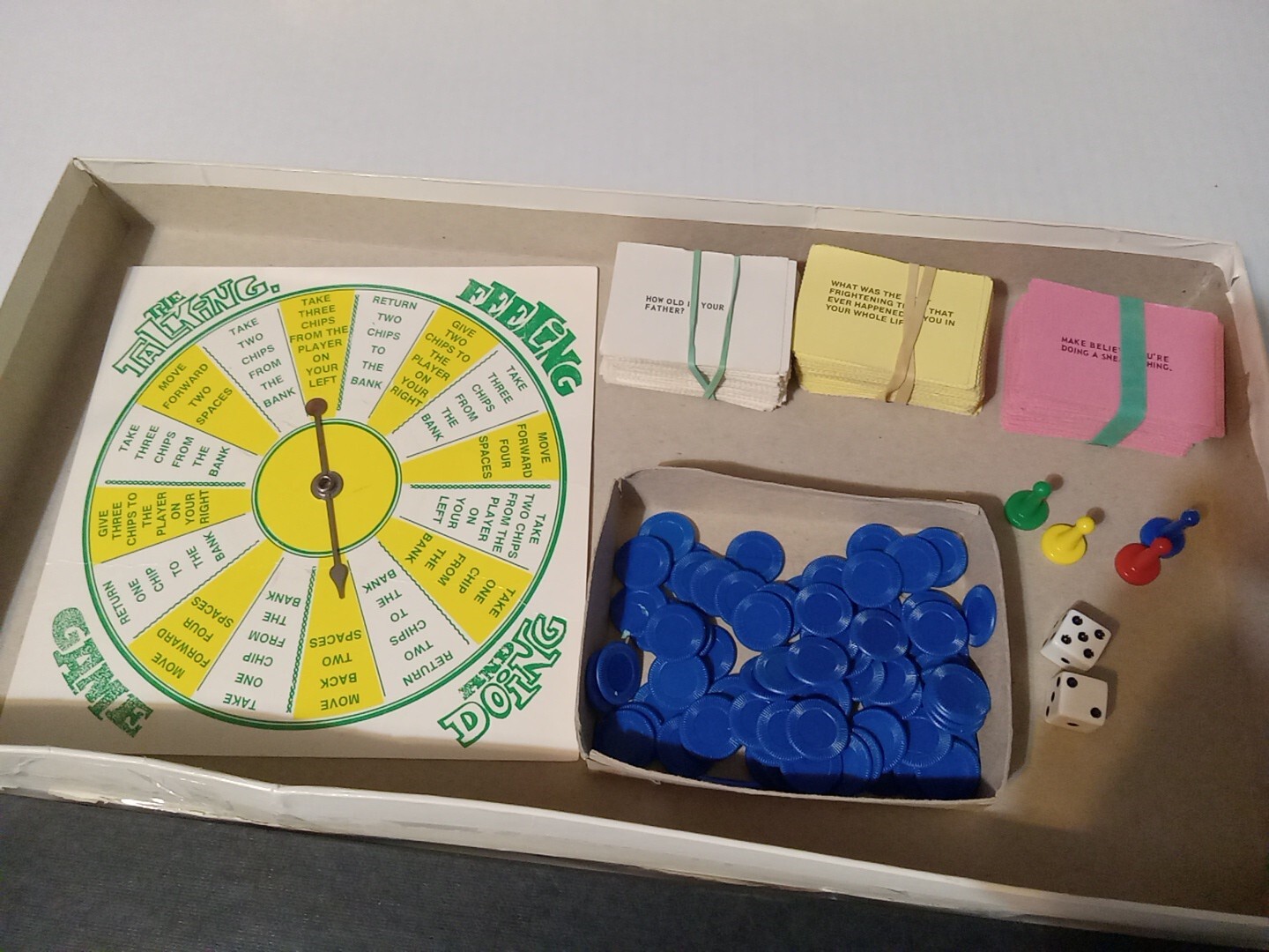 Vintage The Talking, Feeling And Doing Game A Psychotherapeutic Game 1973