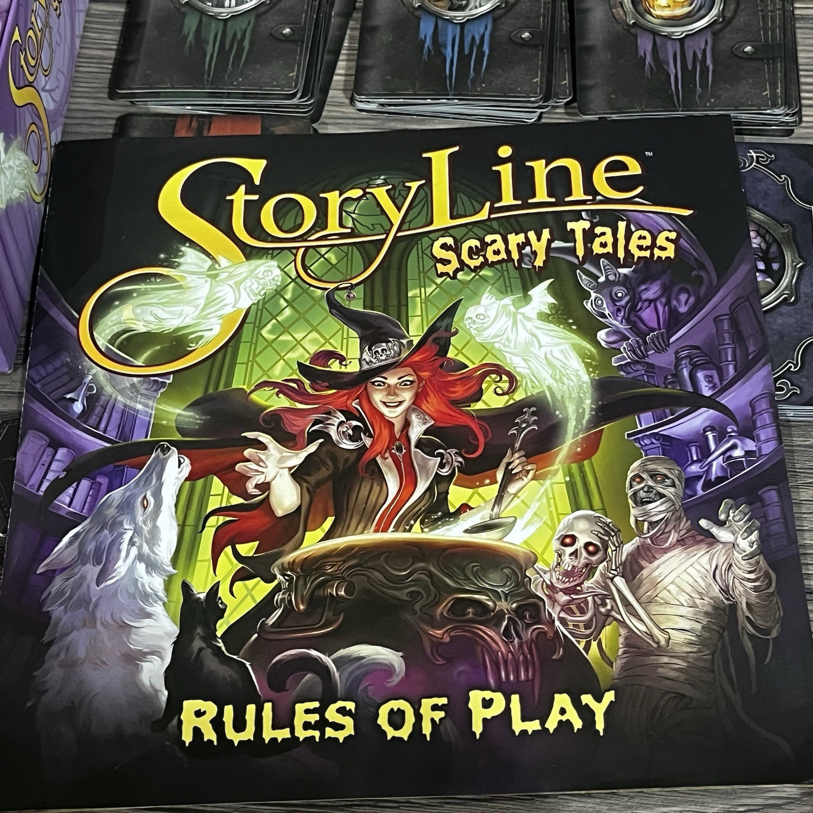 StoryLine: Scary Tales (Complete in Box, 2016, Designer Gabriele Mari) Spooky