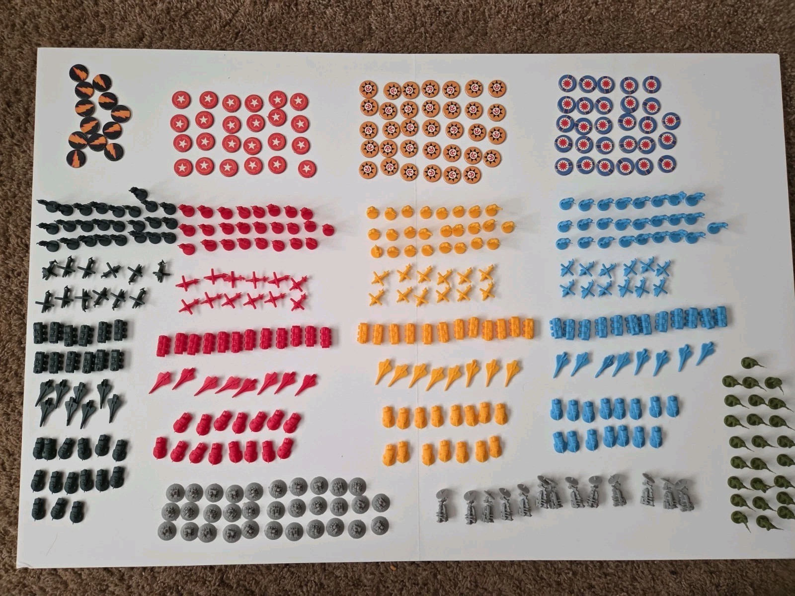 Fortress America United States Under Attack Milton Bradley Vintage 1986
