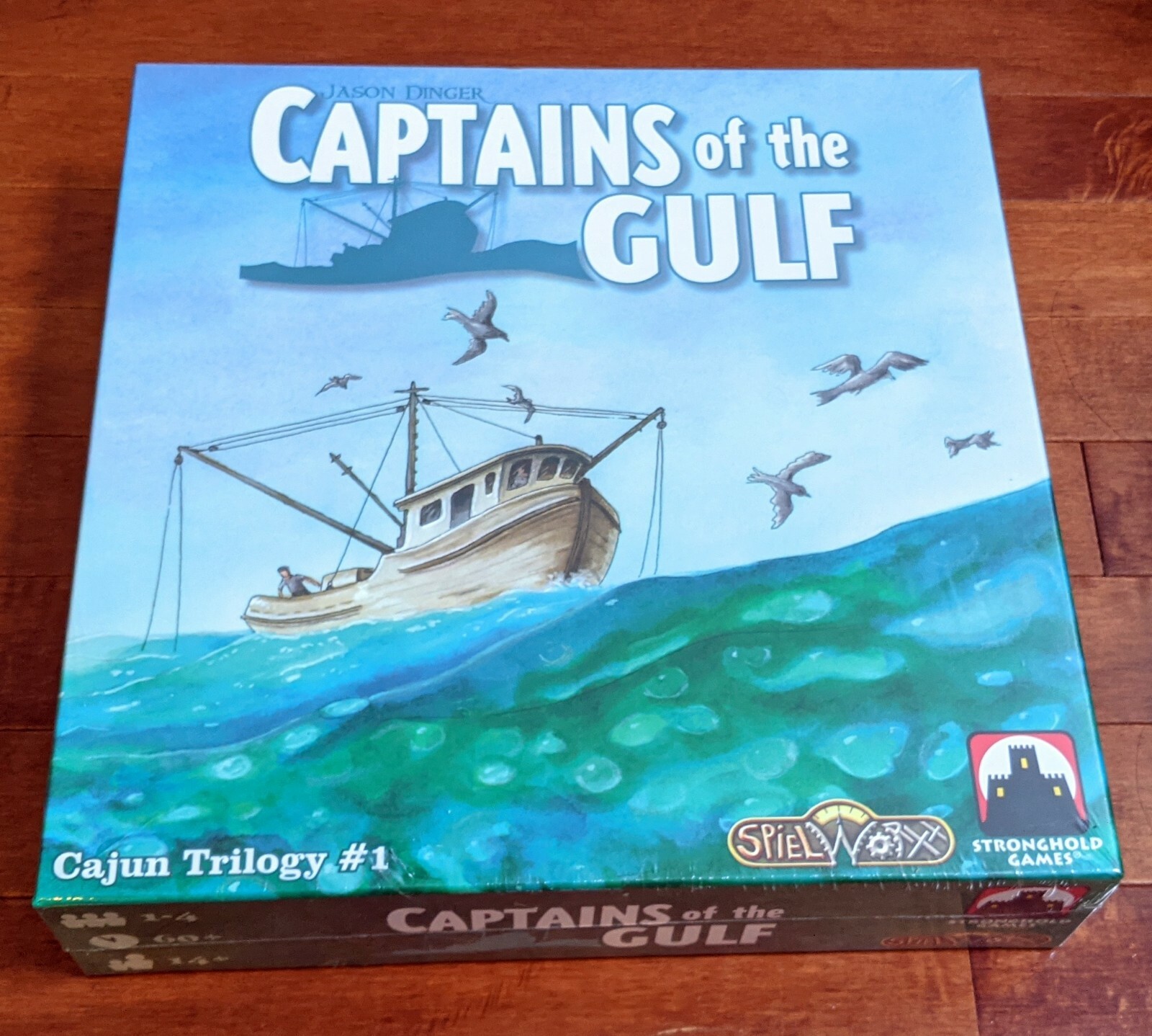 Captains of the Gulf Board Game NEW SEALED Spielworxx Stronghold