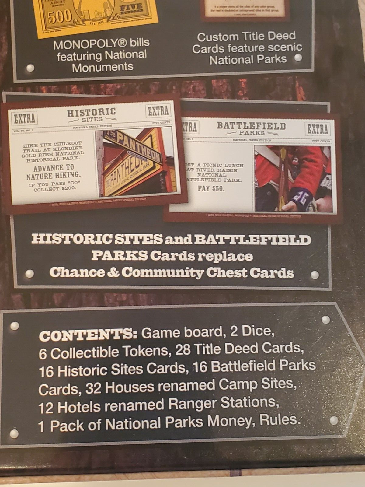 National Parks Special Edition MONOPOLY® Age 8+ 2-6 players 60+ minutes