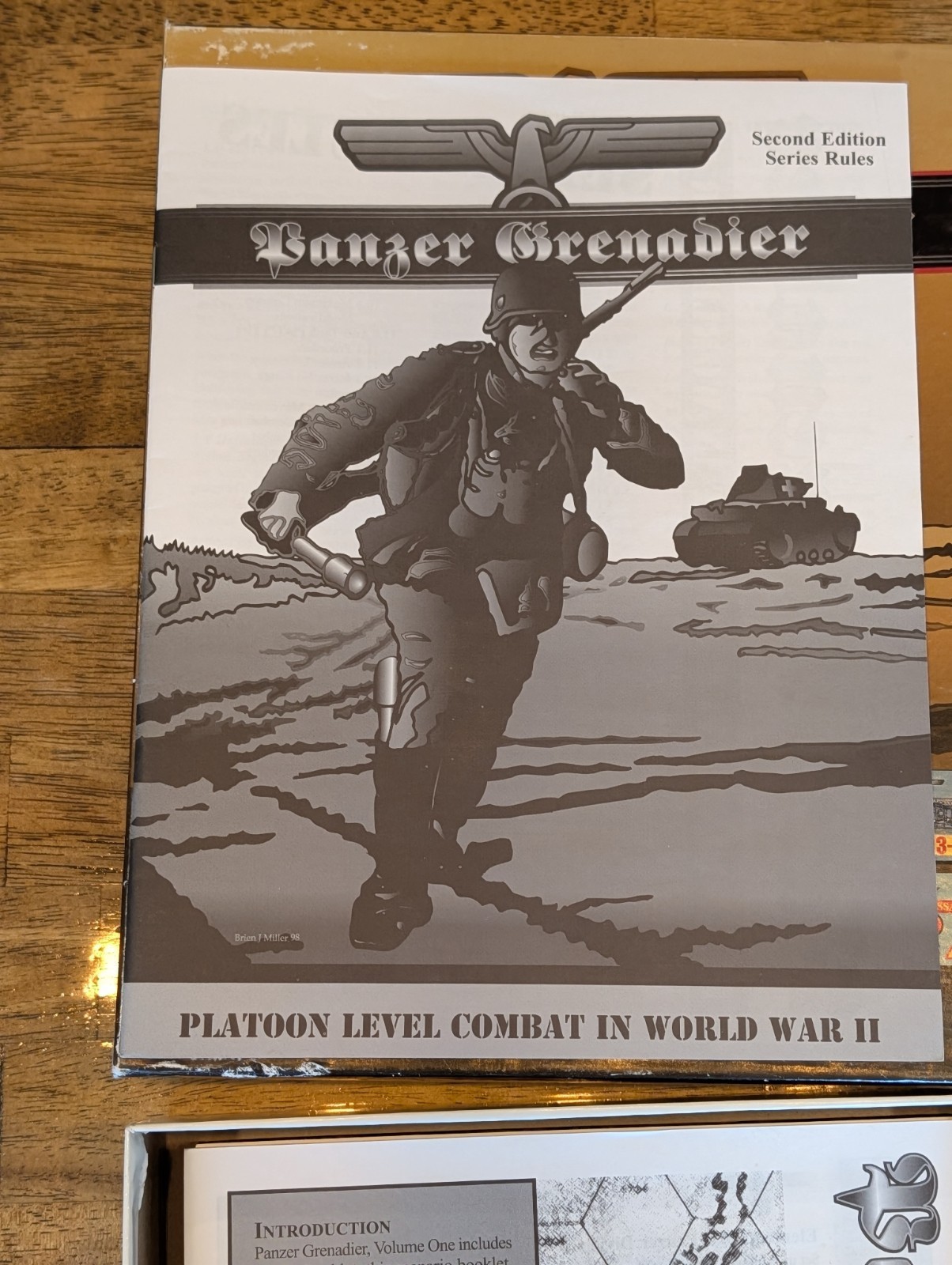 Avalance Press Panzer Grenadier: Platoon Level Combat in World War II Board Game