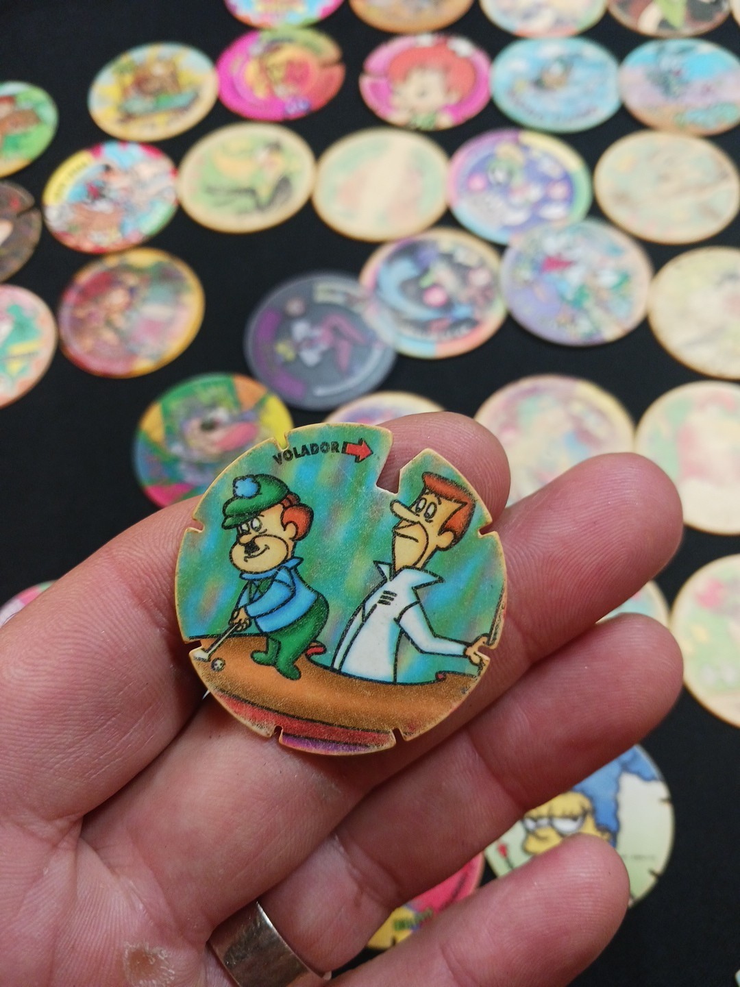 60 Vintage Tazos Sabritas Pogs Mexico Rare 1994-1995 Warner Bros, 20th C Fox Mix