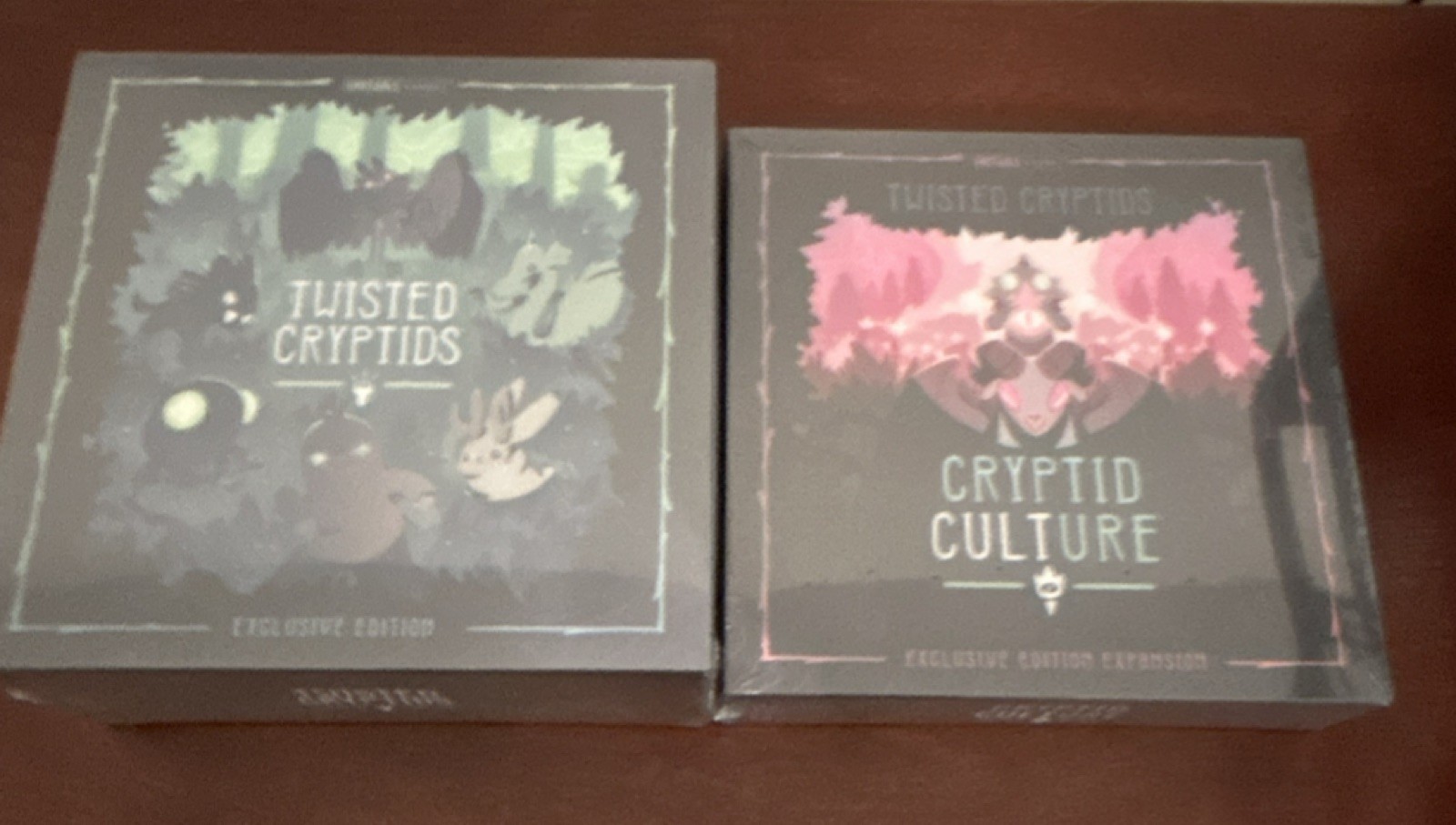 Sealed Twisted Cryptids Kickstarter Edition & Cryptid Culture Expansion