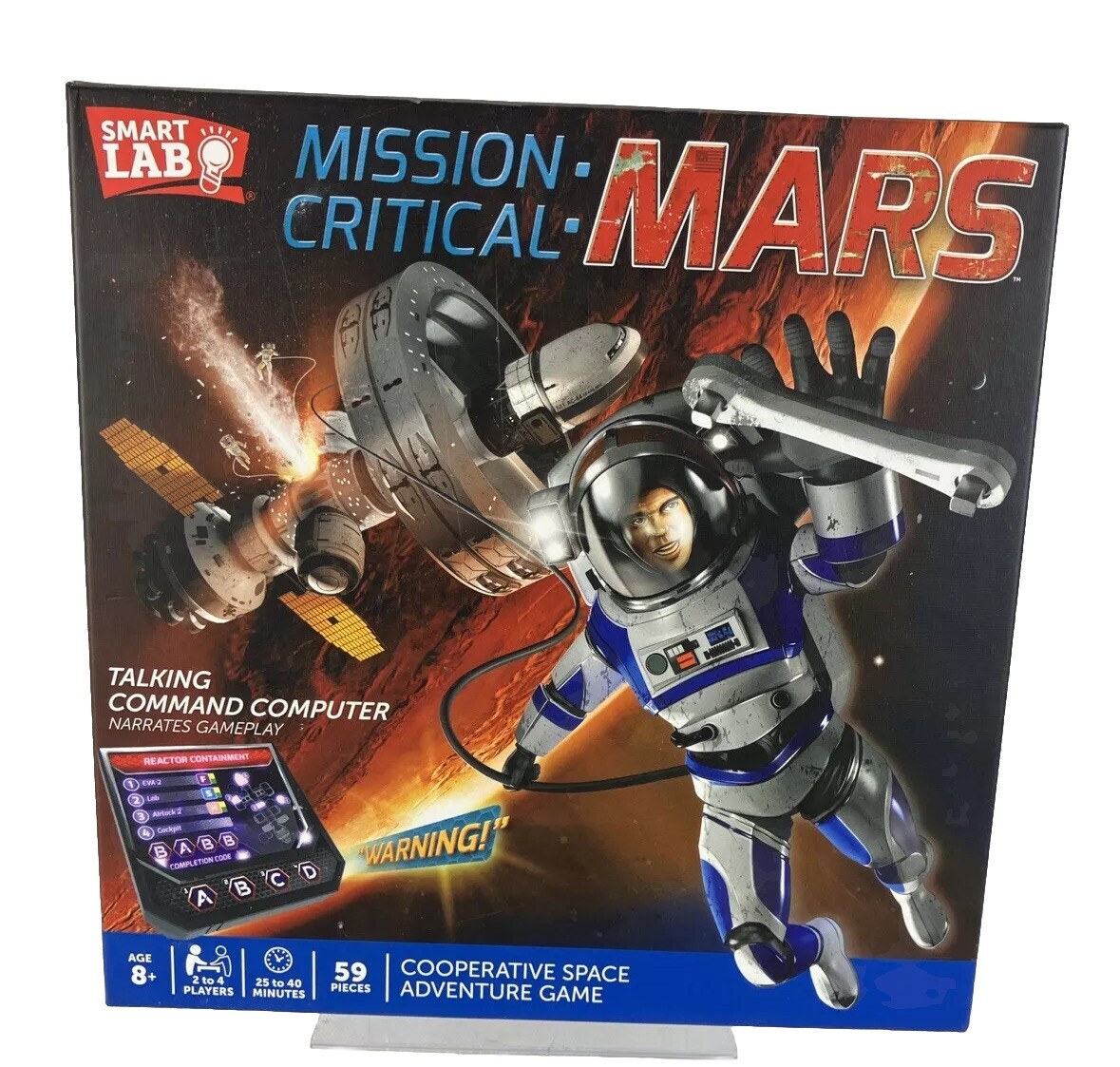 Mission Critical: Mars Cooperative Space Adventure BoardGame Talking Computer