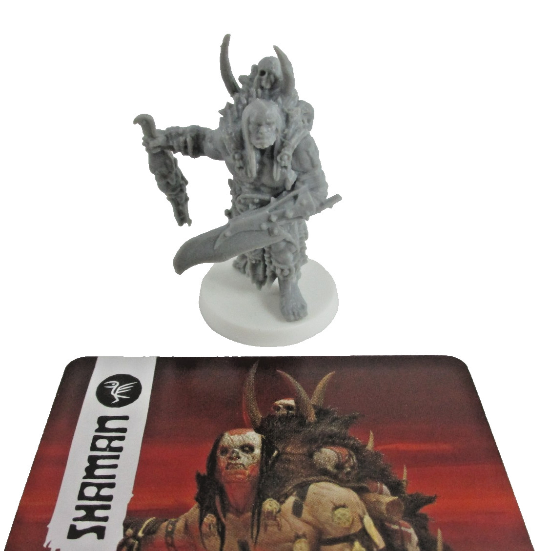 HATE: The Board Game UM’GORR SHAMAN Mini & Card NEW!!